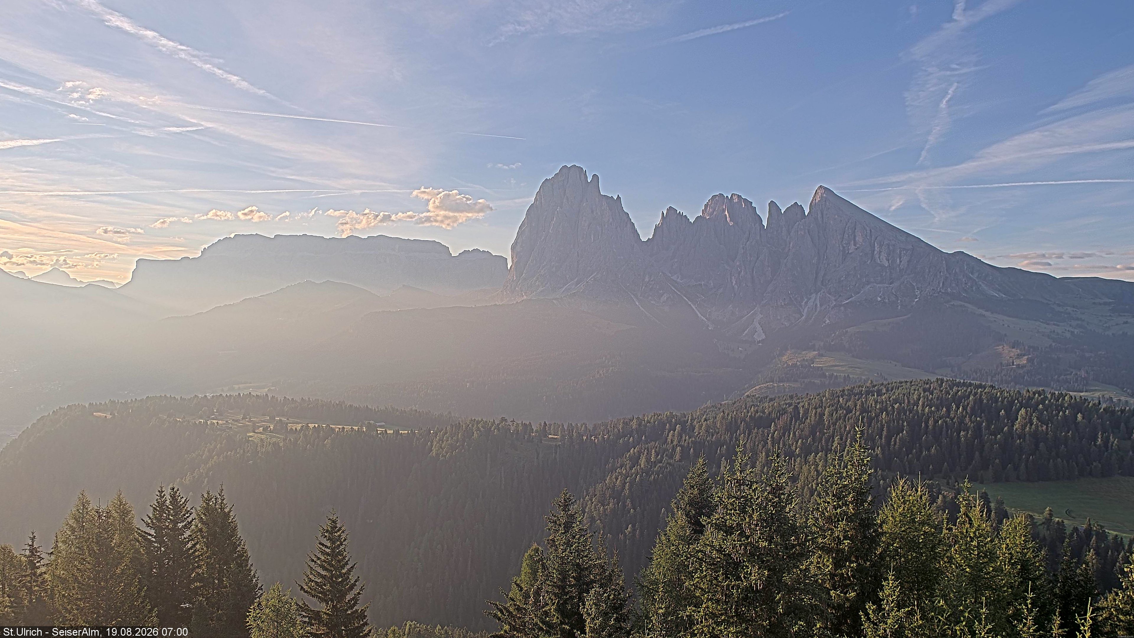 Archiv Foto Webcam Ausblick Seiser Alm