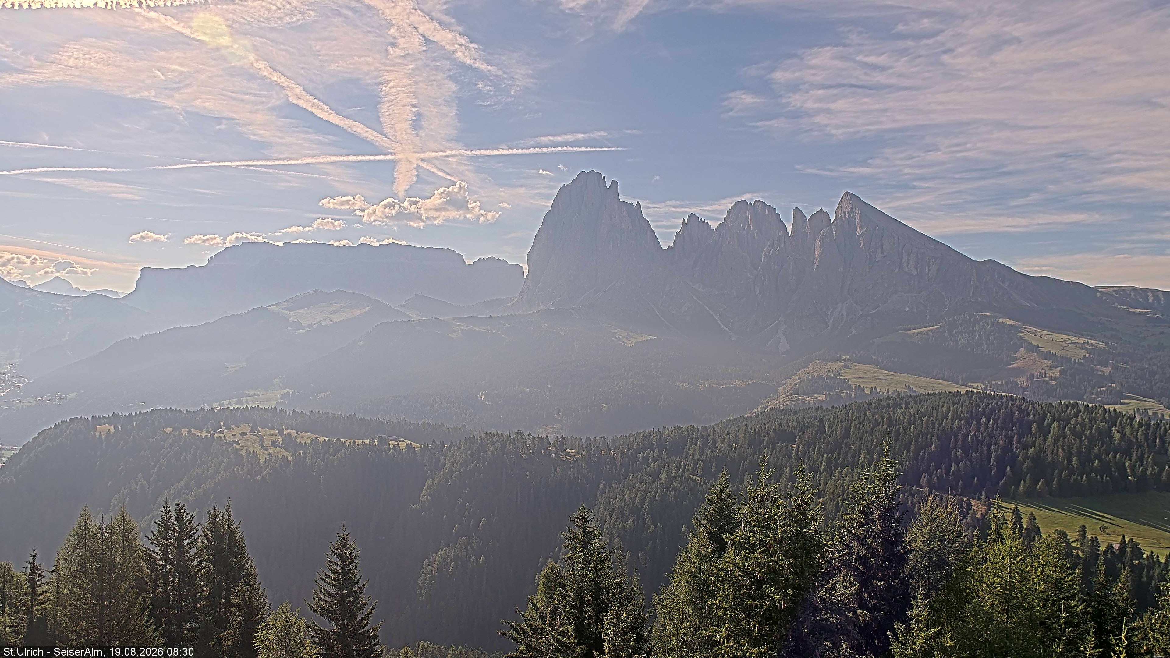 Archiv Foto Webcam Ausblick Seiser Alm