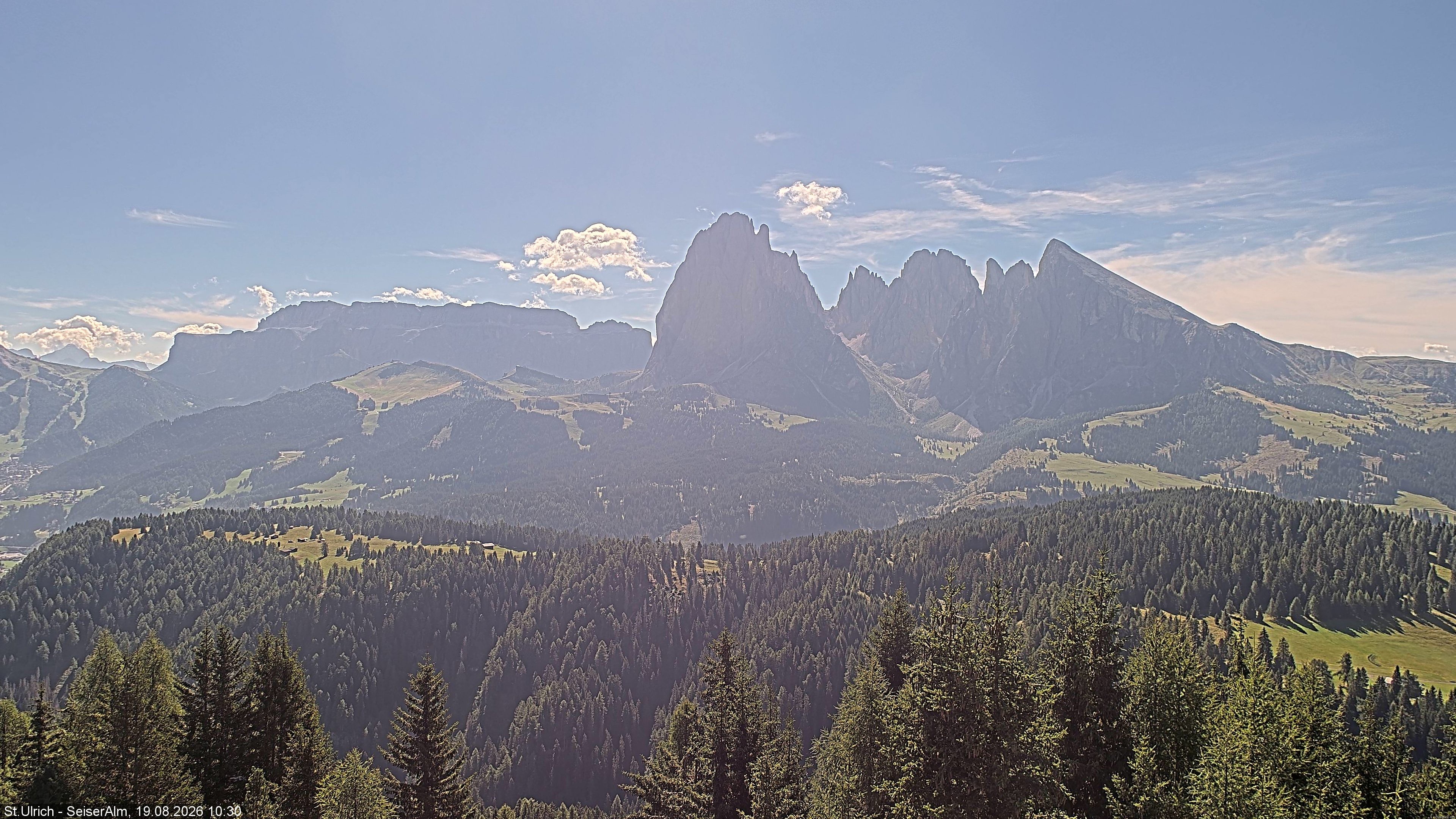 Archiv Foto Webcam Ausblick Seiser Alm