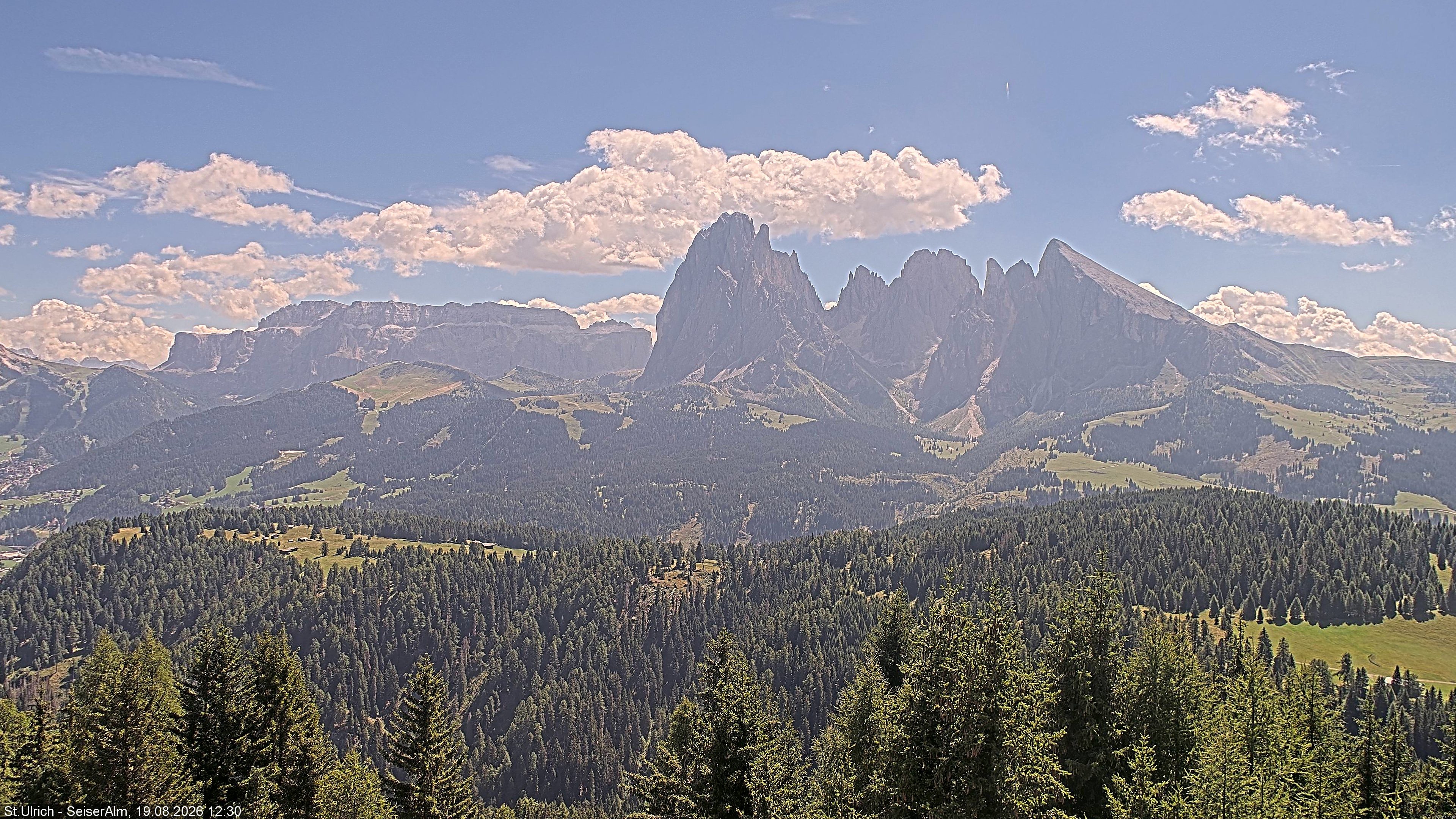 Archiv Foto Webcam Ausblick Seiser Alm