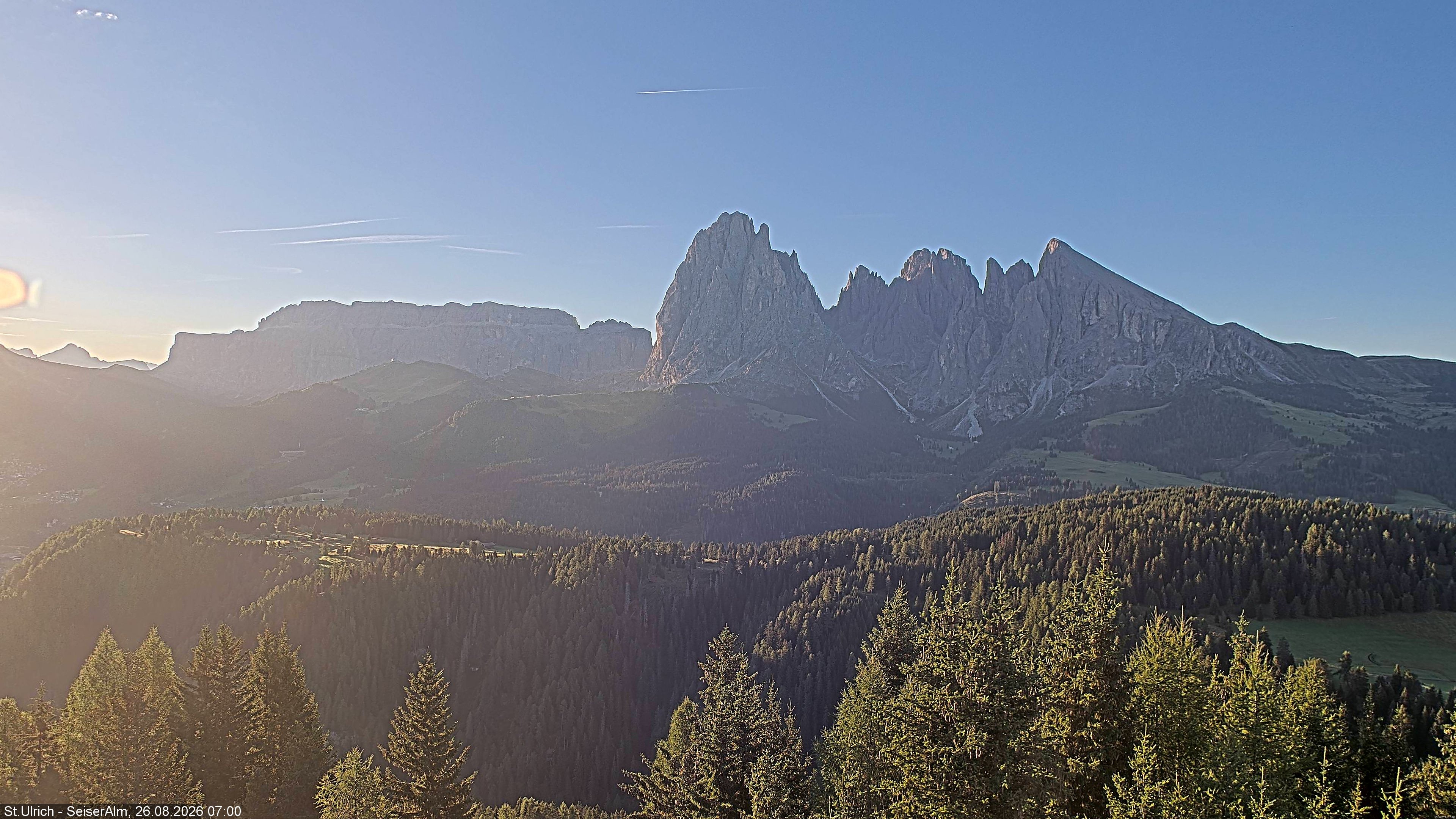 Archiv Foto Webcam Ausblick Seiser Alm
