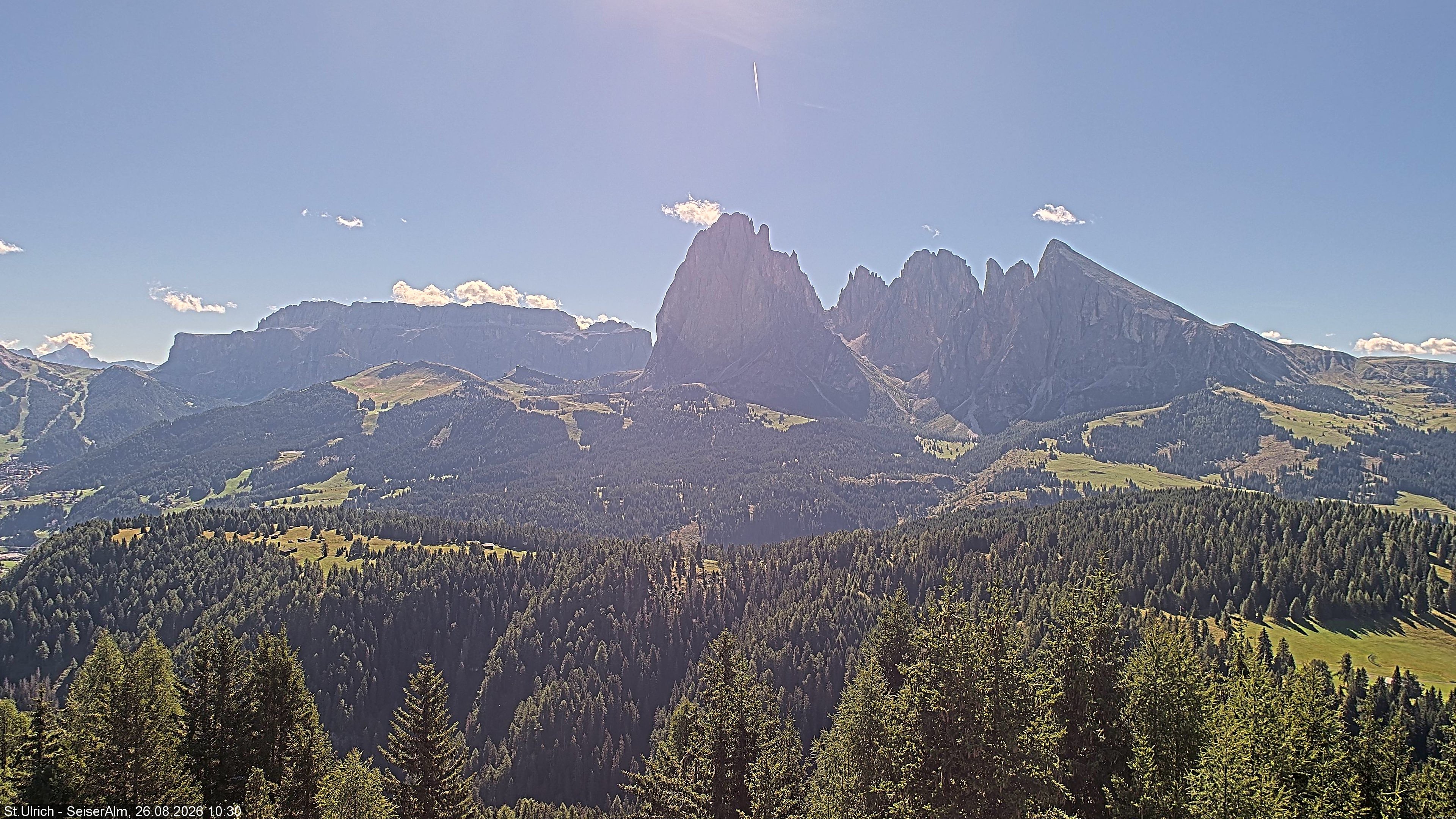 Archiv Foto Webcam Ausblick Seiser Alm