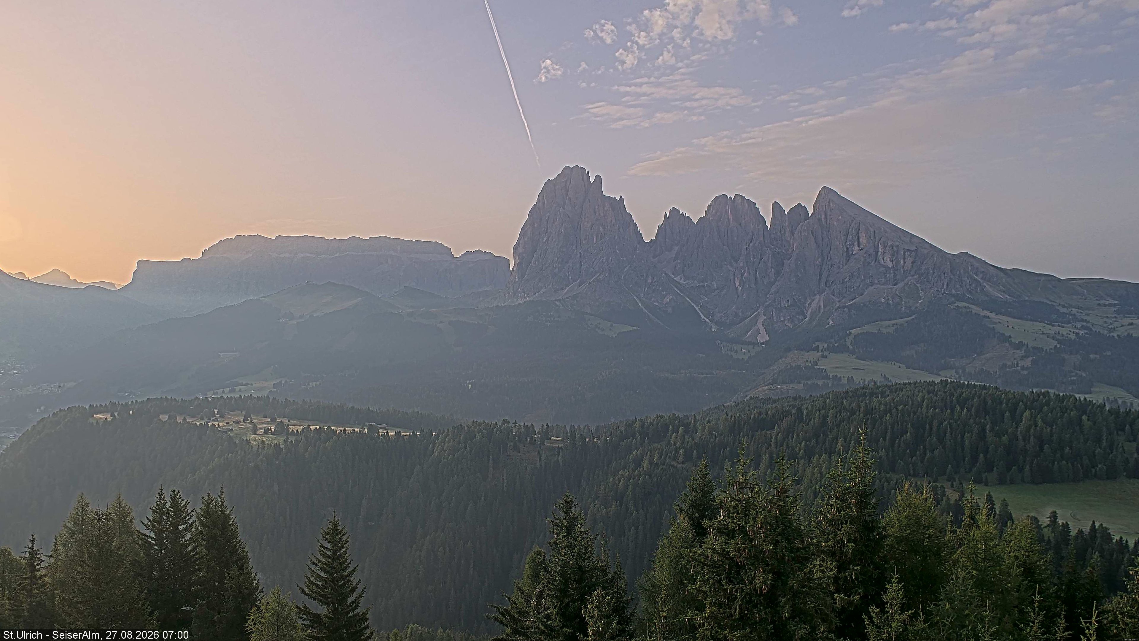 Archived image Webcam Vista Alpe di Siusi