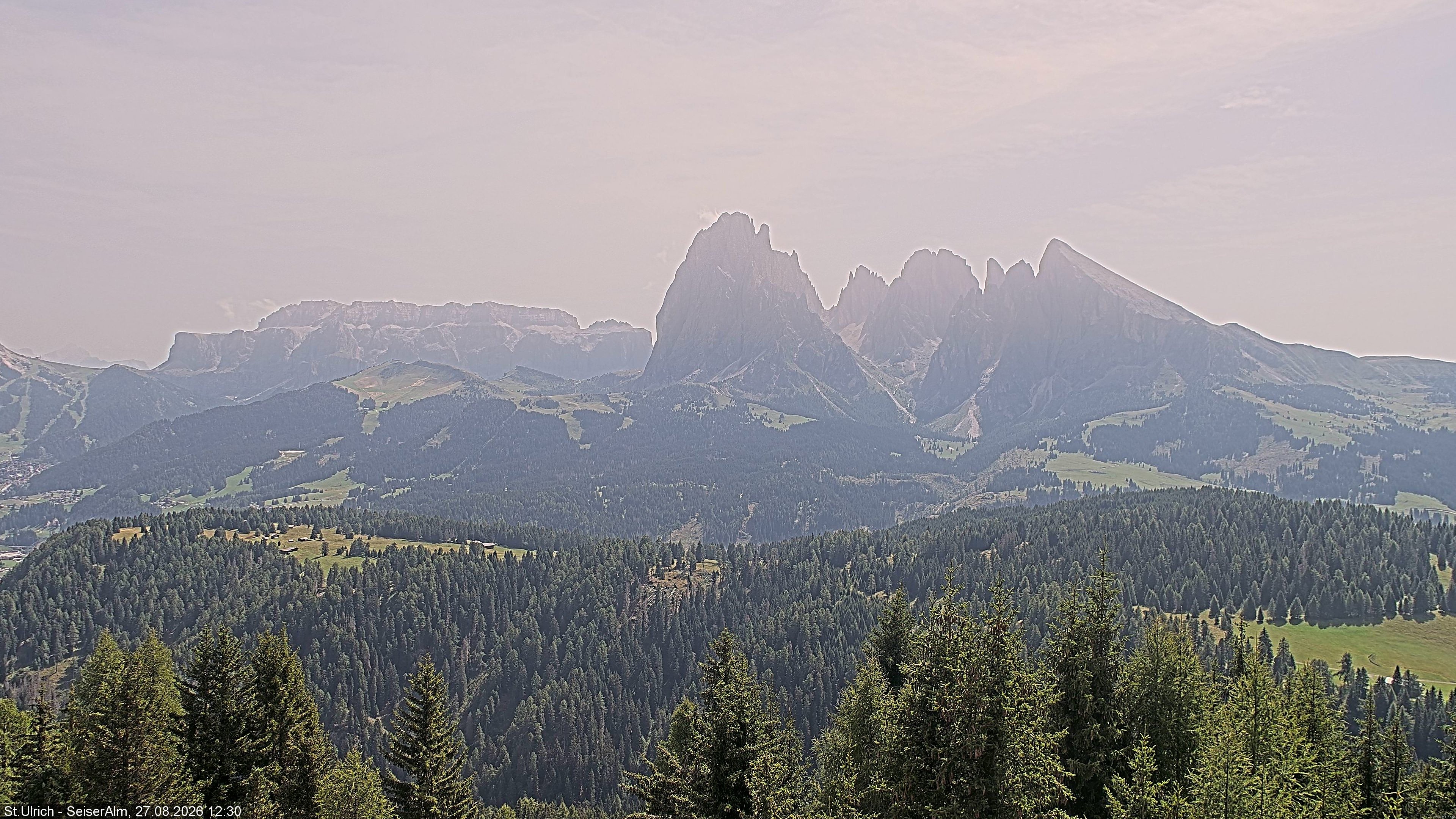 Archiv Foto Webcam Ausblick Seiser Alm