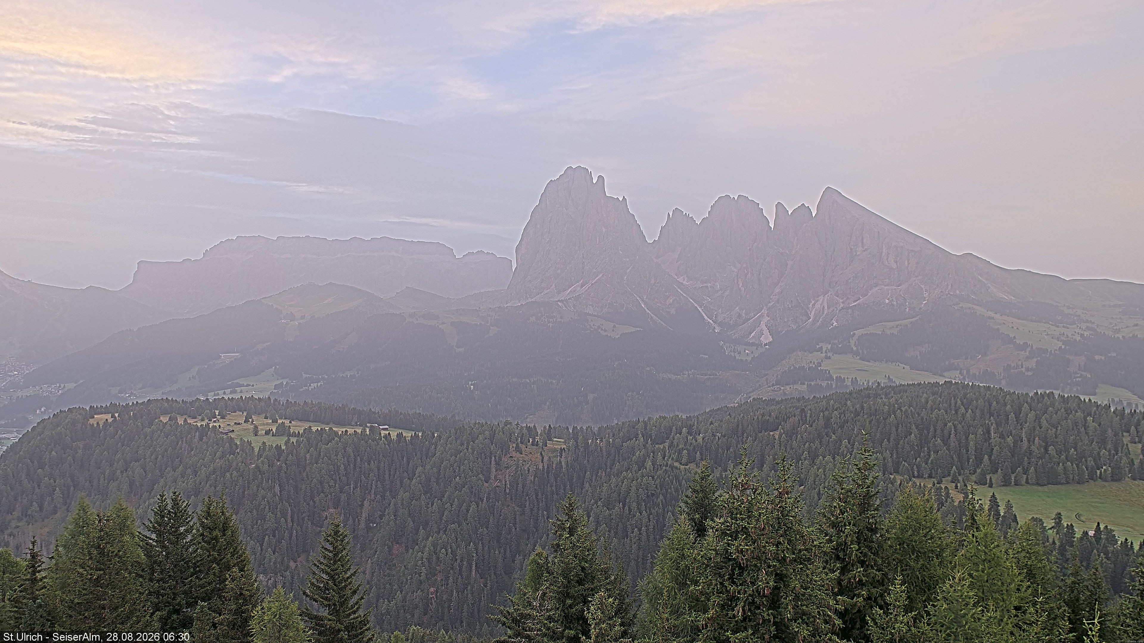 Archiv Foto Webcam Ausblick Seiser Alm