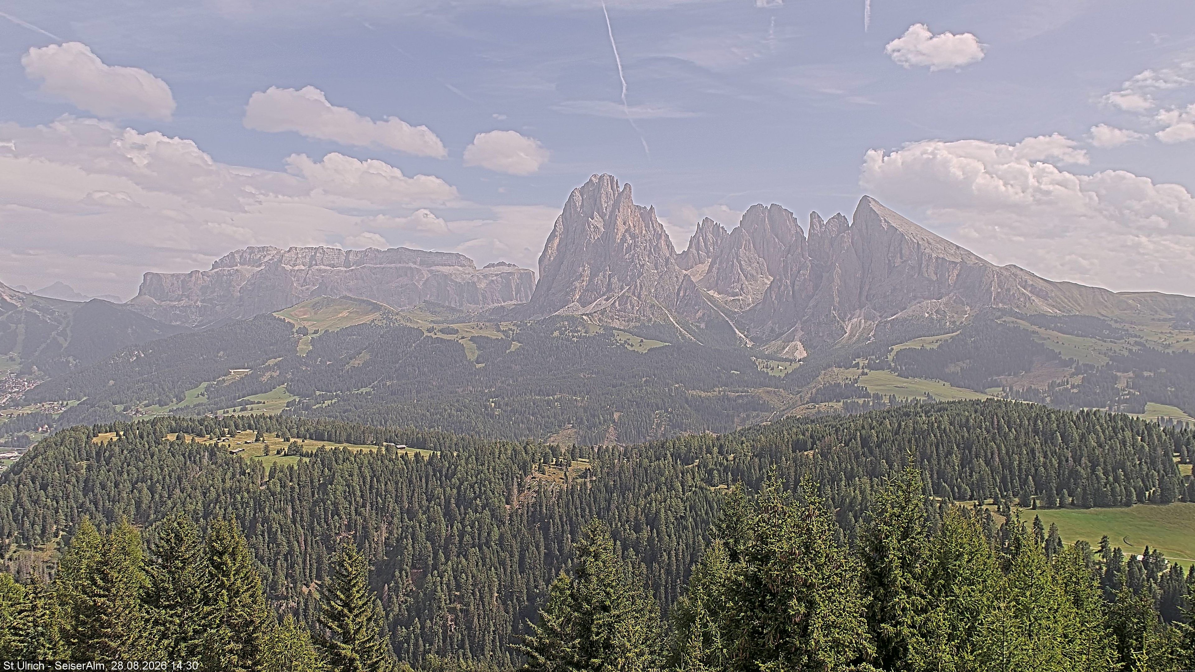 Archiv Foto Webcam Ausblick Seiser Alm