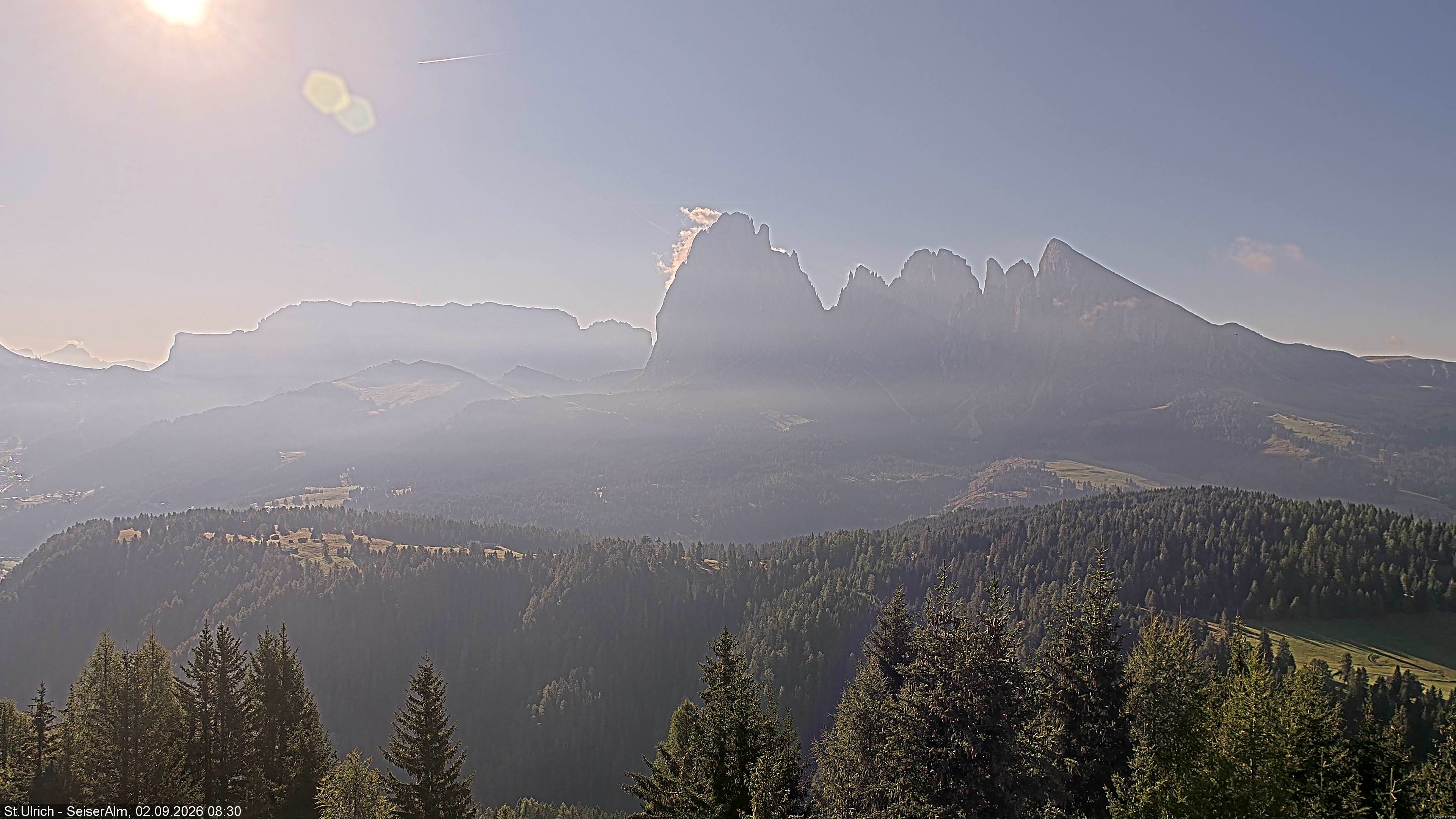 Archiv Foto Webcam Ausblick Seiser Alm