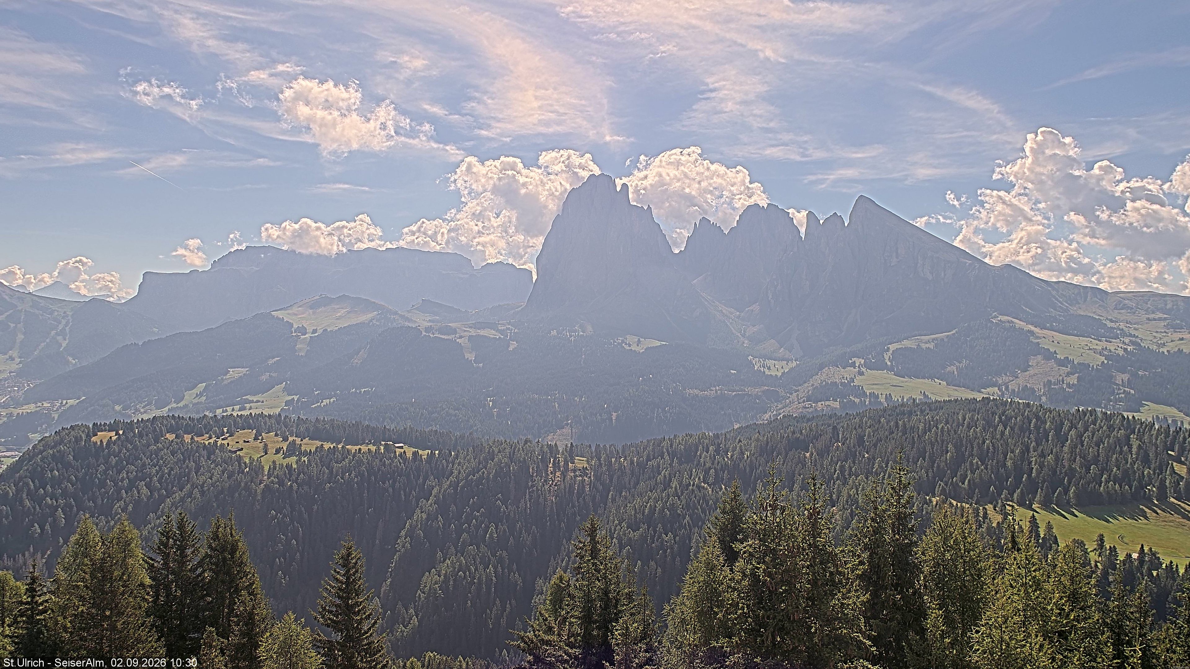 Archiv Foto Webcam Ausblick Seiser Alm