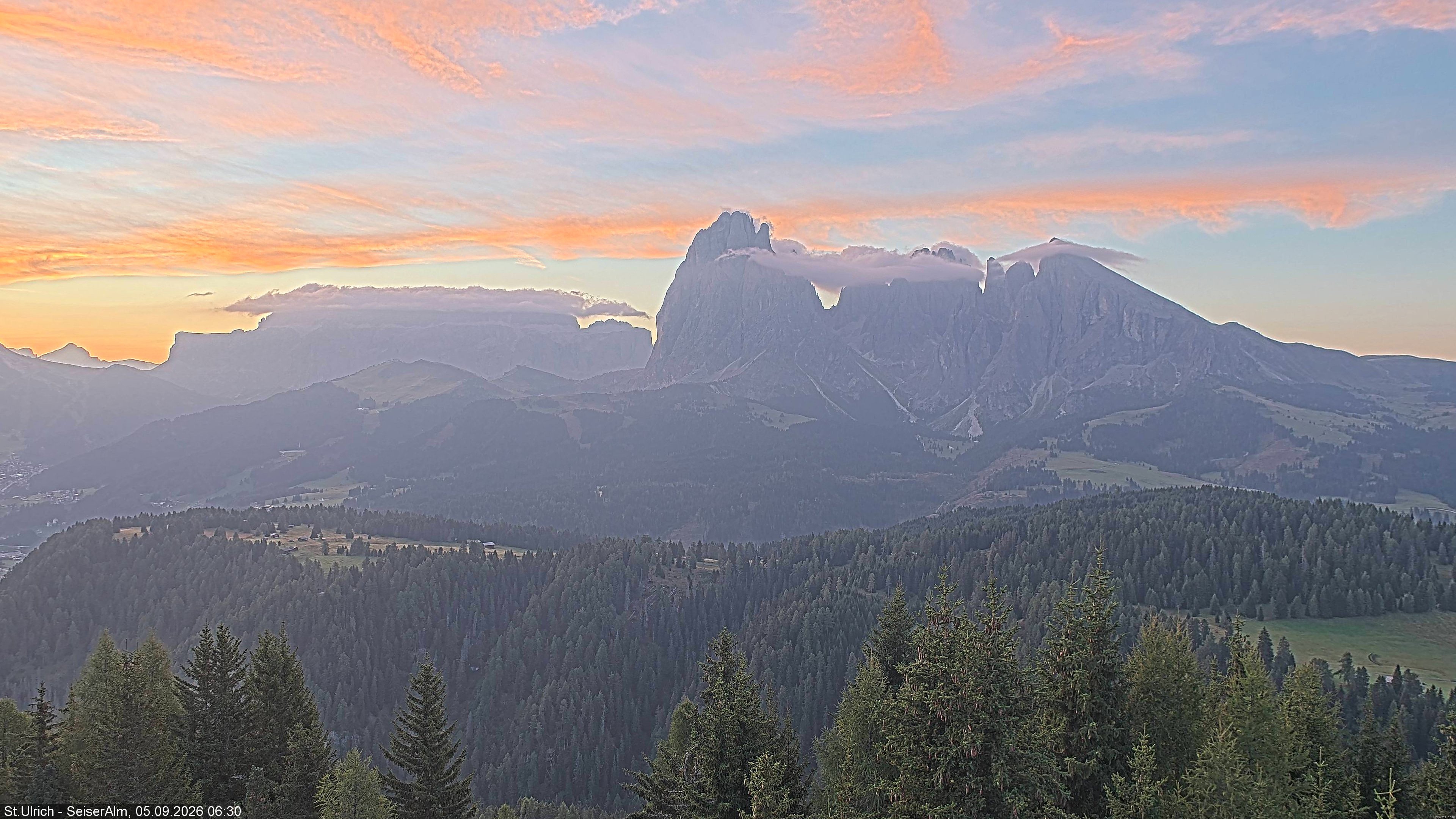 Archiv Foto Webcam Ausblick Seiser Alm