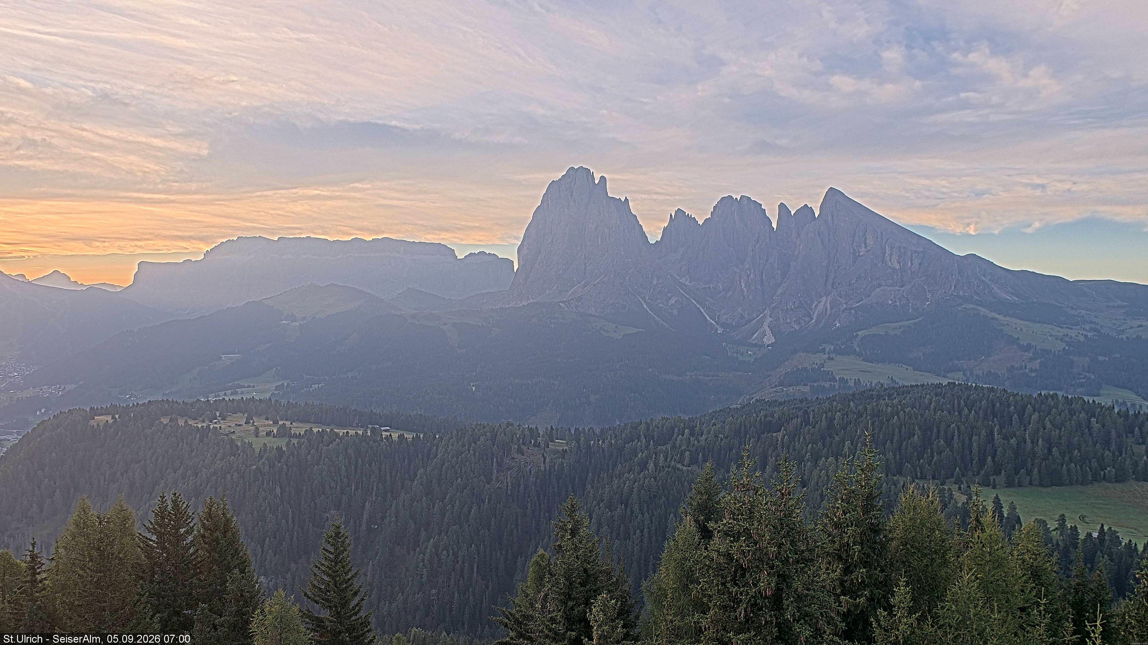 Archiv Foto Webcam Ausblick Seiser Alm
