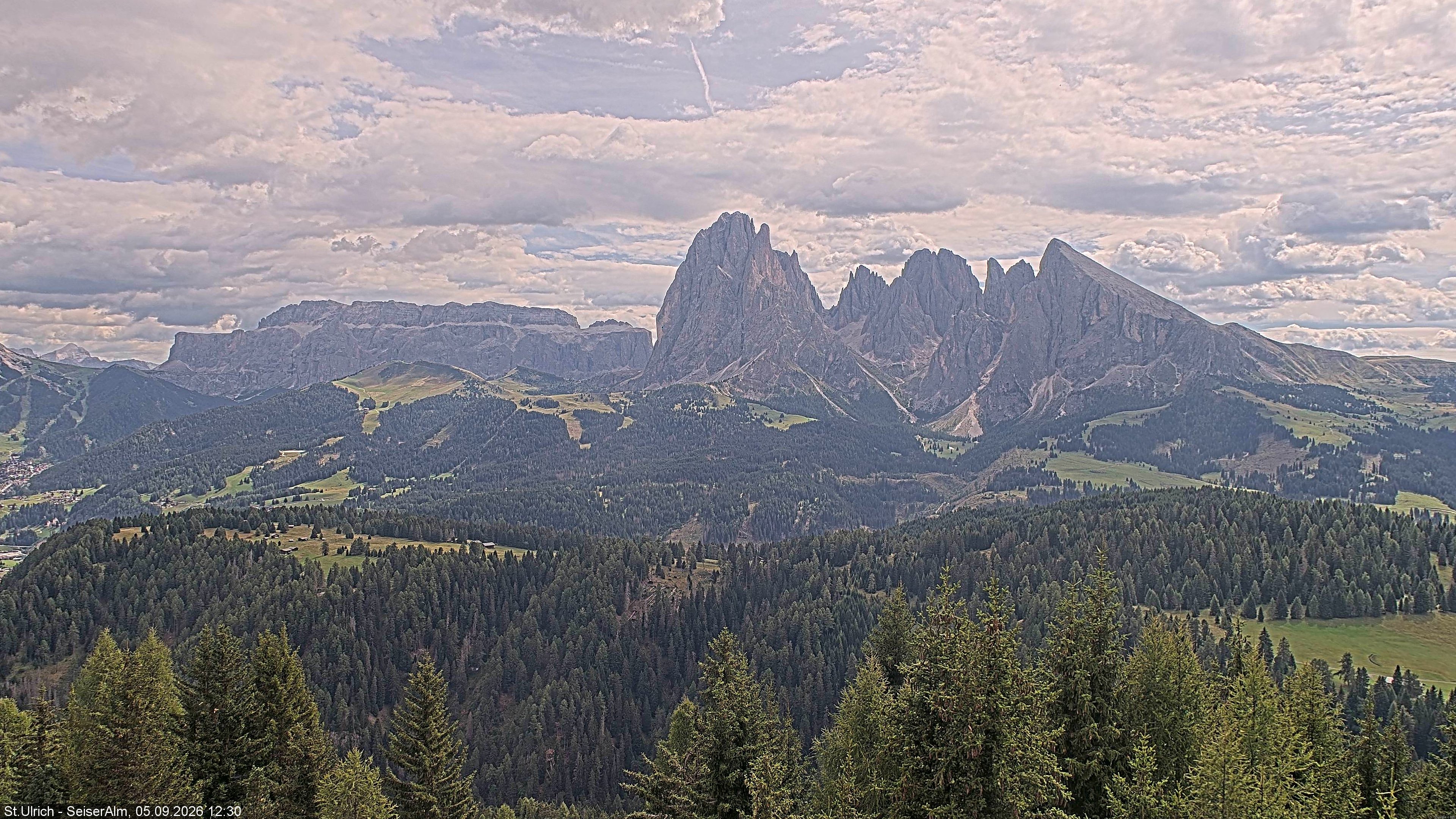 Archiv Foto Webcam Ausblick Seiser Alm
