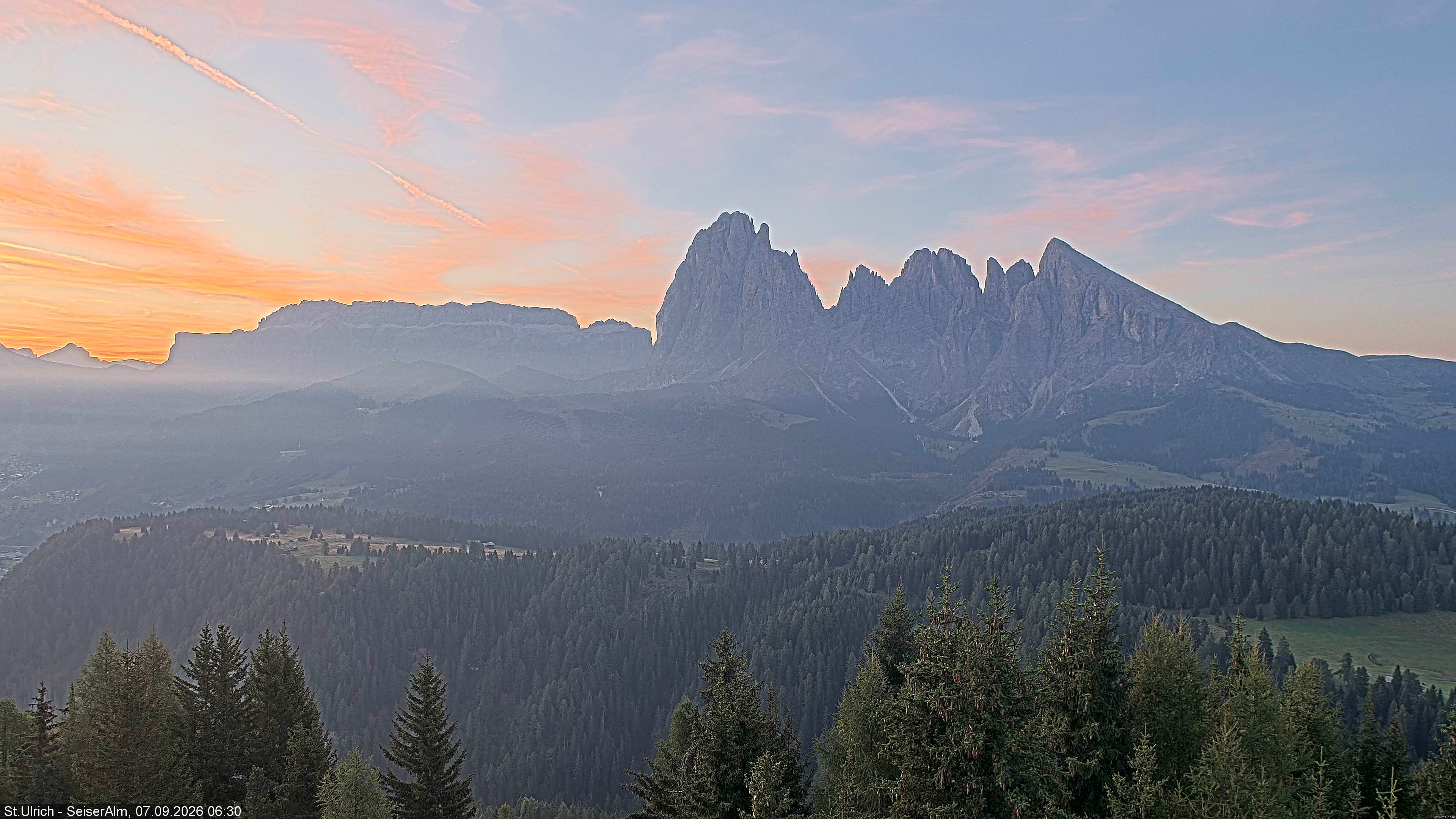 Archiv Foto Webcam Ausblick Seiser Alm
