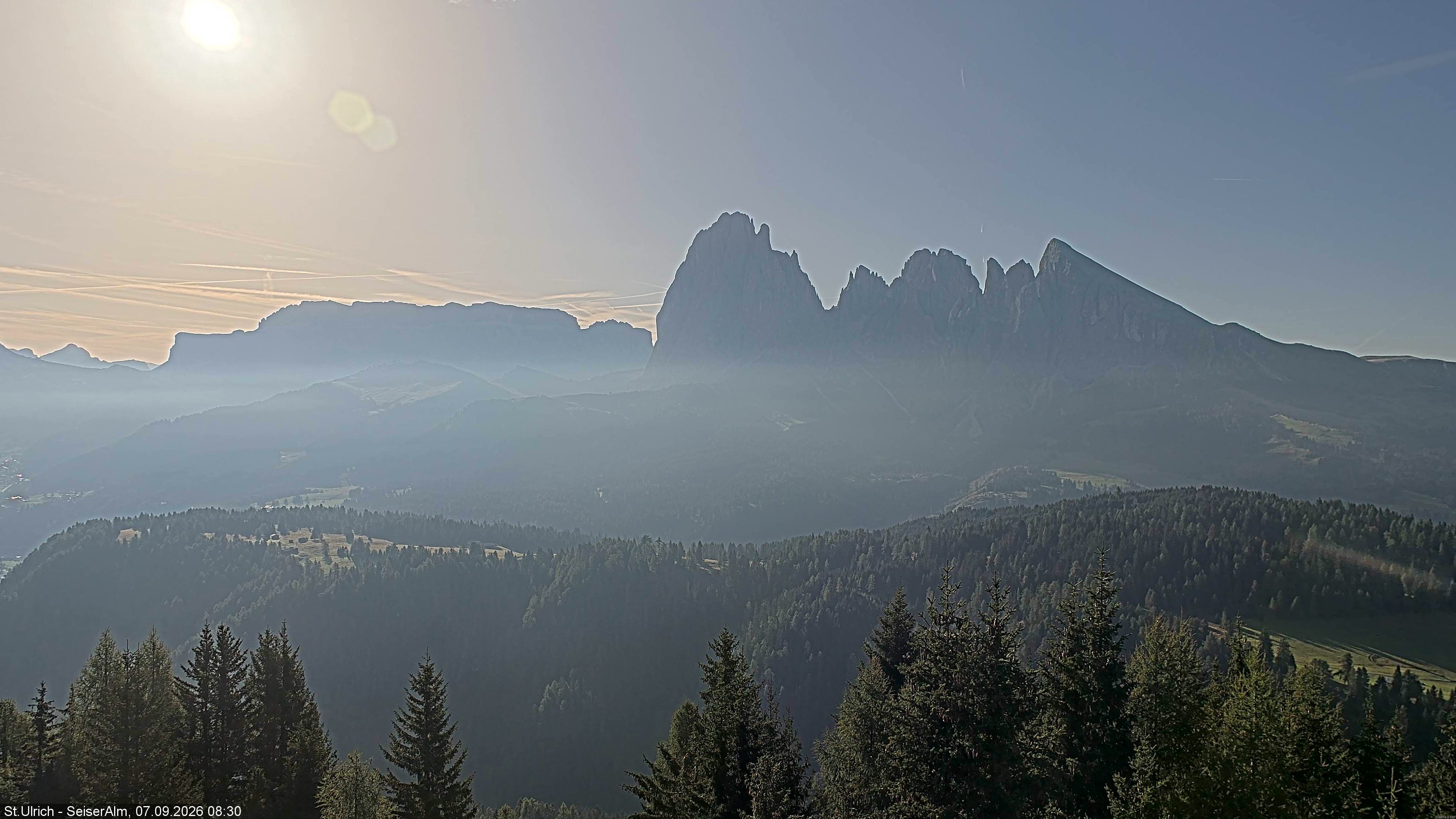 Archiv Foto Webcam Ausblick Seiser Alm