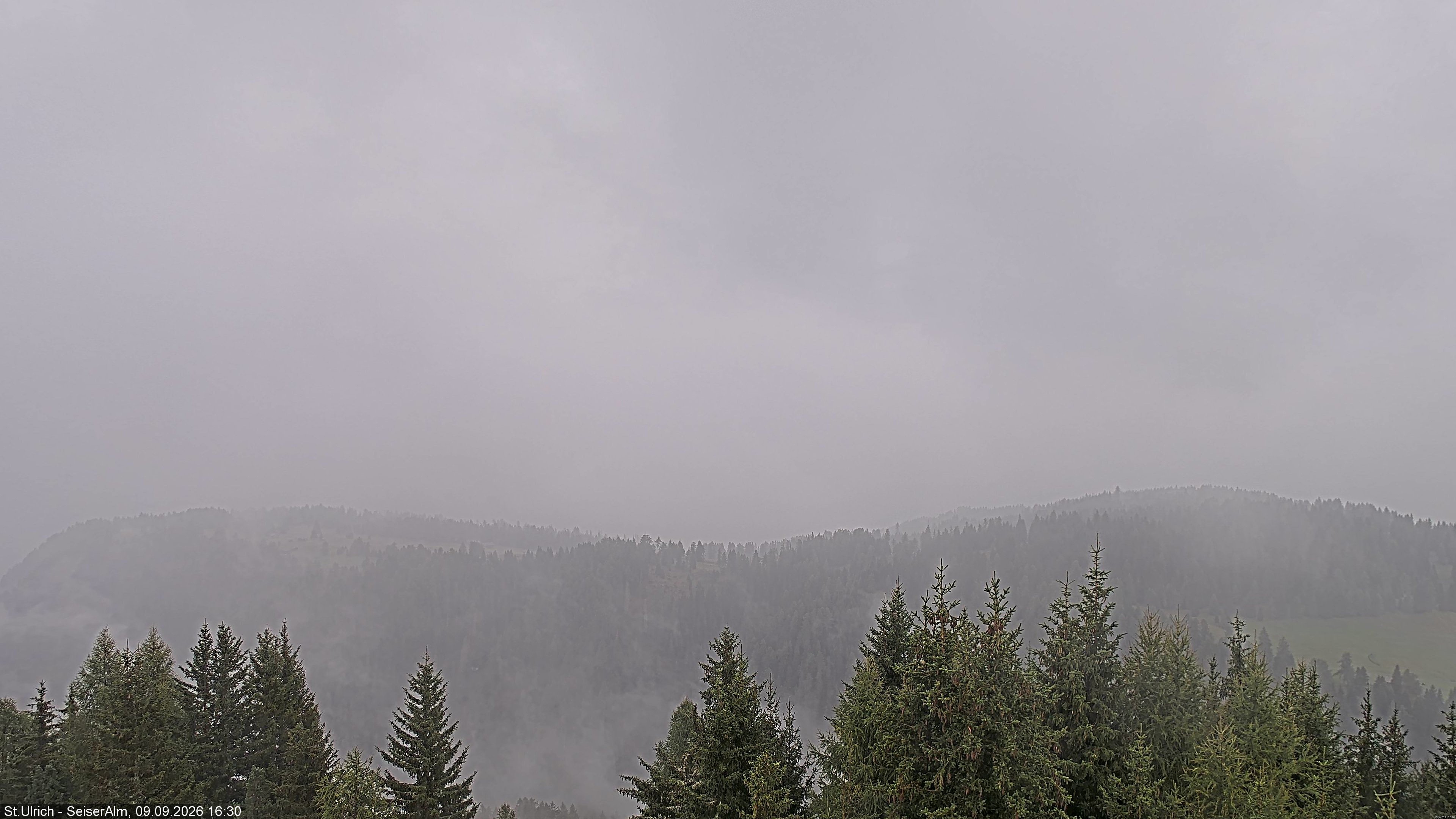 Archiv Foto Webcam Ausblick Seiser Alm