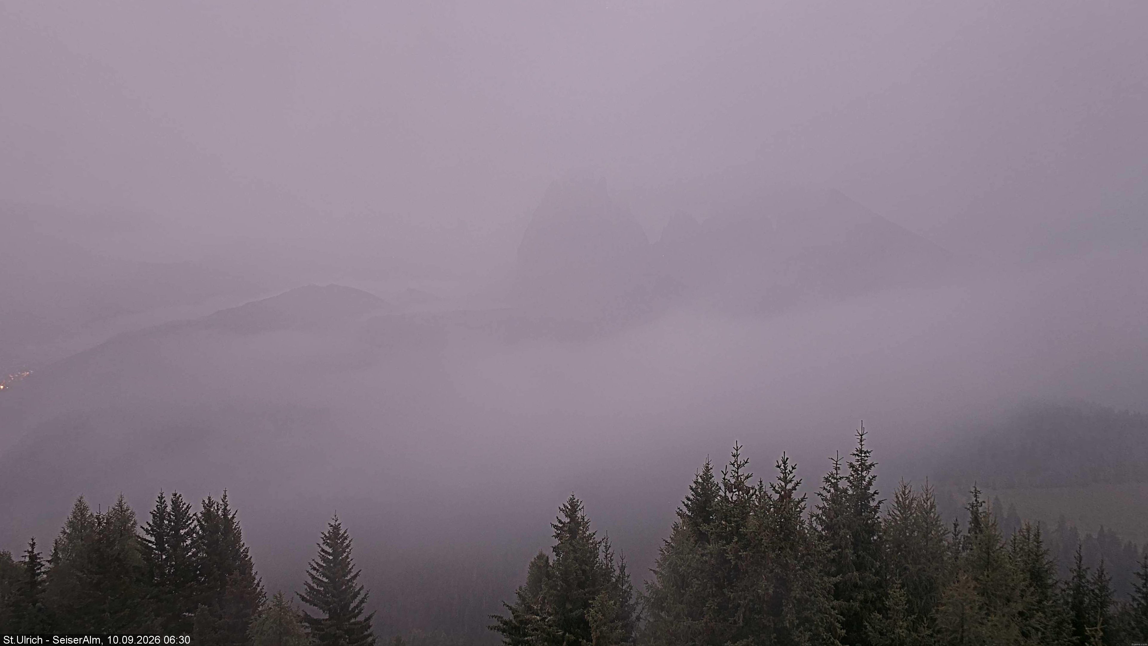 Archiv Foto Webcam Ausblick Seiser Alm