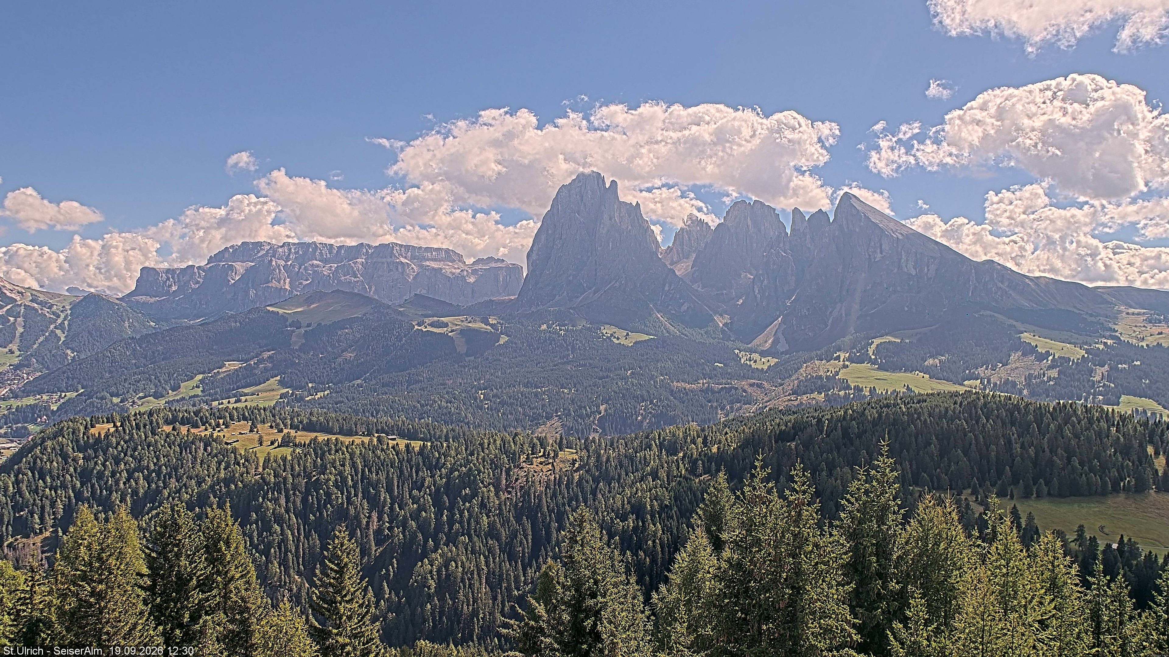 Archiv Foto Webcam Ausblick Seiser Alm