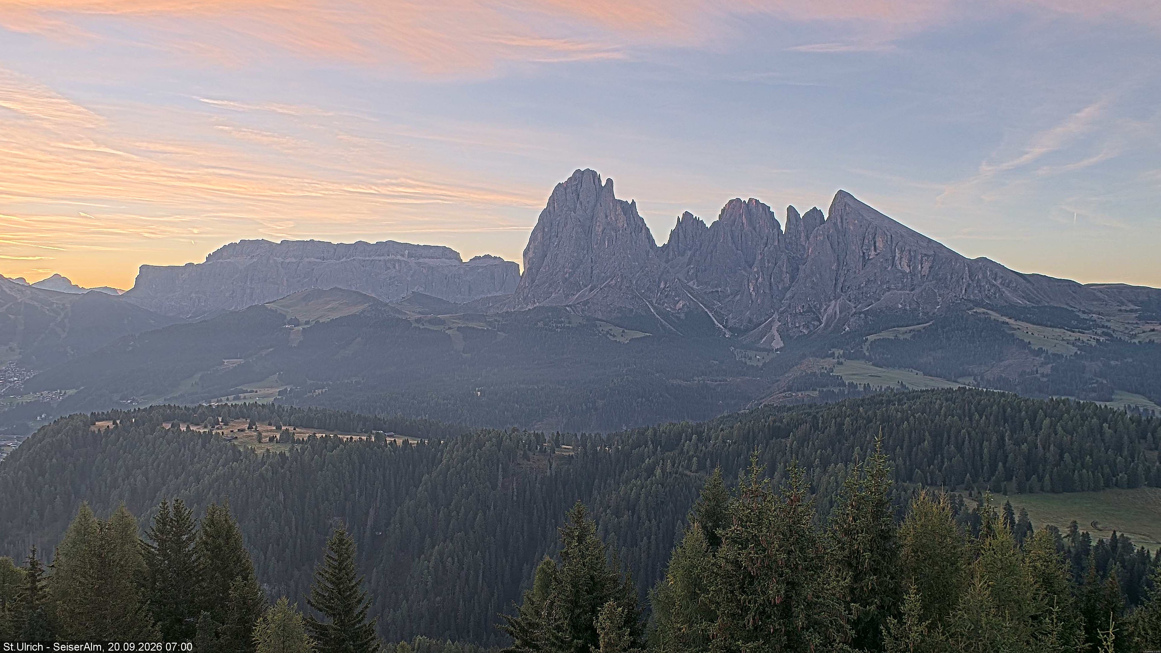 Archiv Foto Webcam Ausblick Seiser Alm