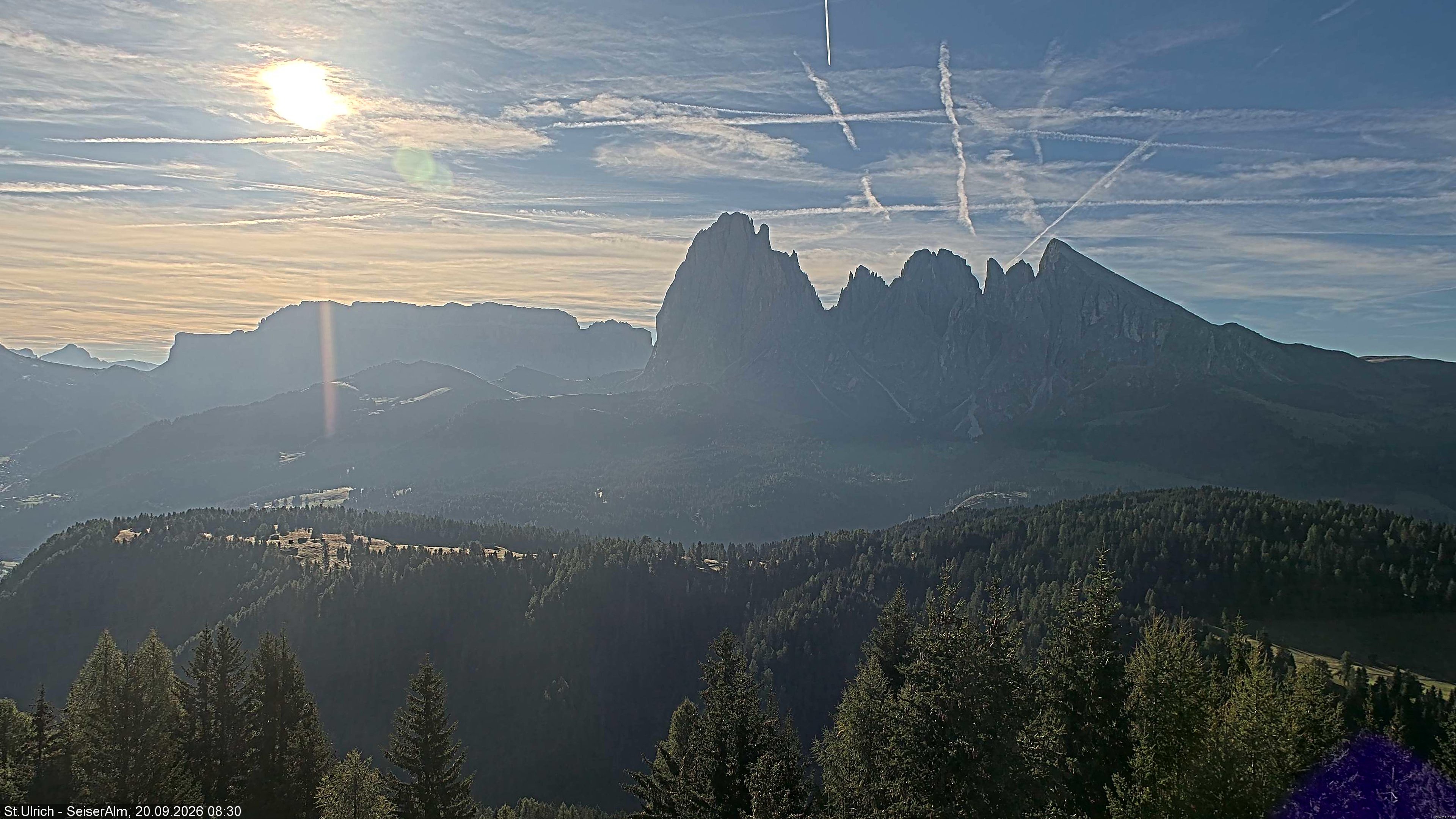 Archiv Foto Webcam Ausblick Seiser Alm