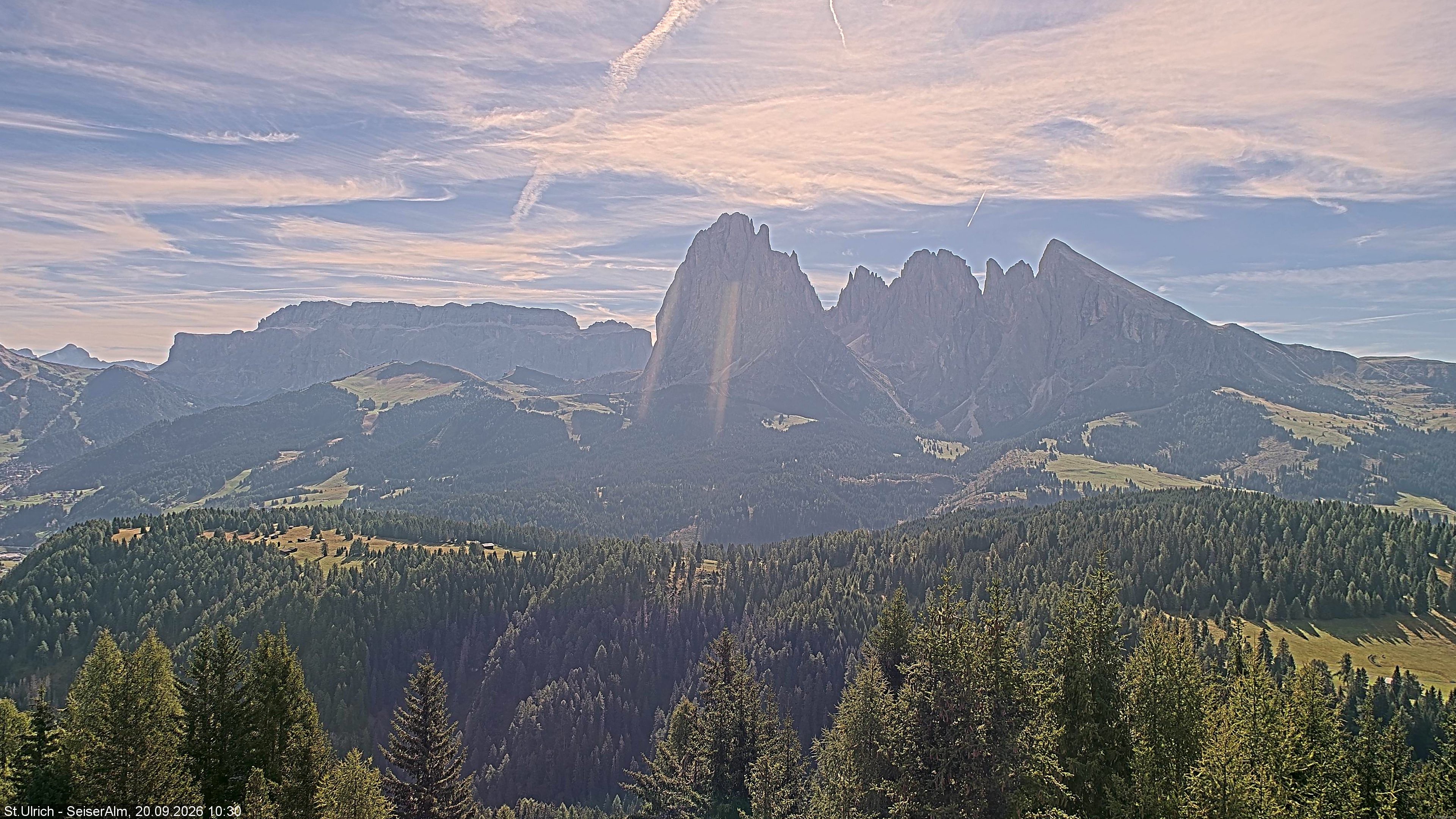 Archiv Foto Webcam Ausblick Seiser Alm