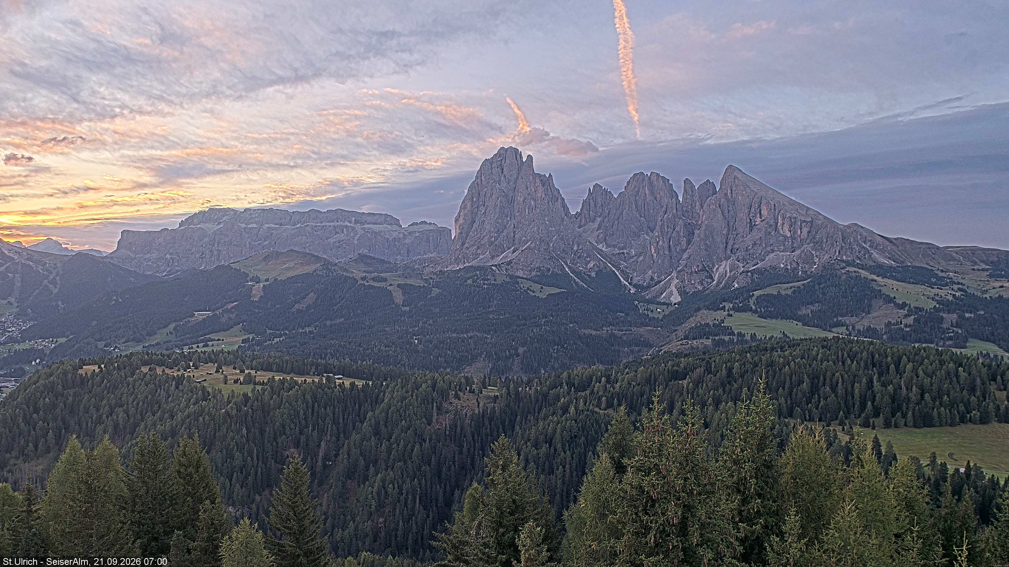 Archiv Foto Webcam Ausblick Seiser Alm