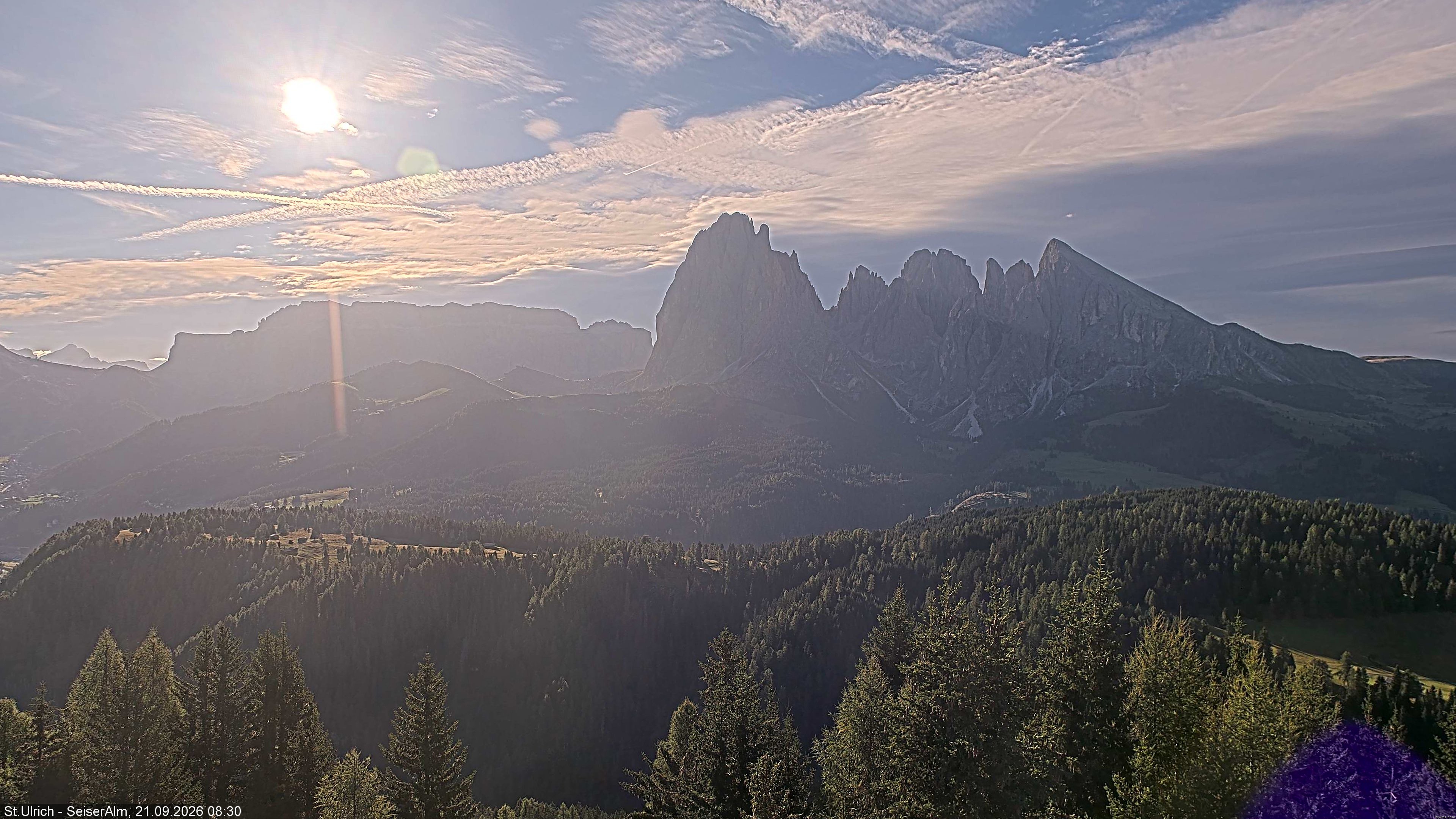 Archiv Foto Webcam Ausblick Seiser Alm