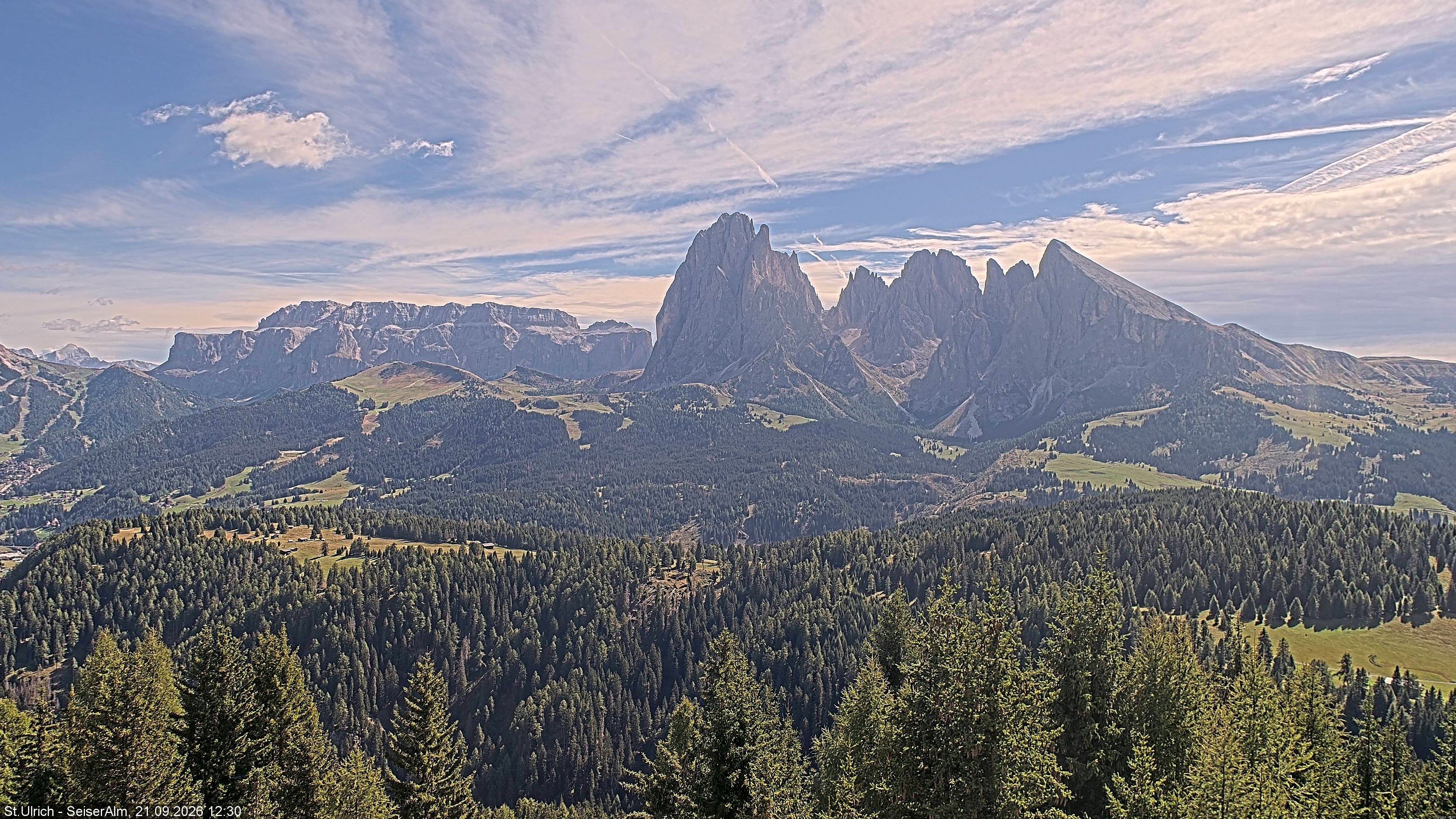 Archiv Foto Webcam Ausblick Seiser Alm