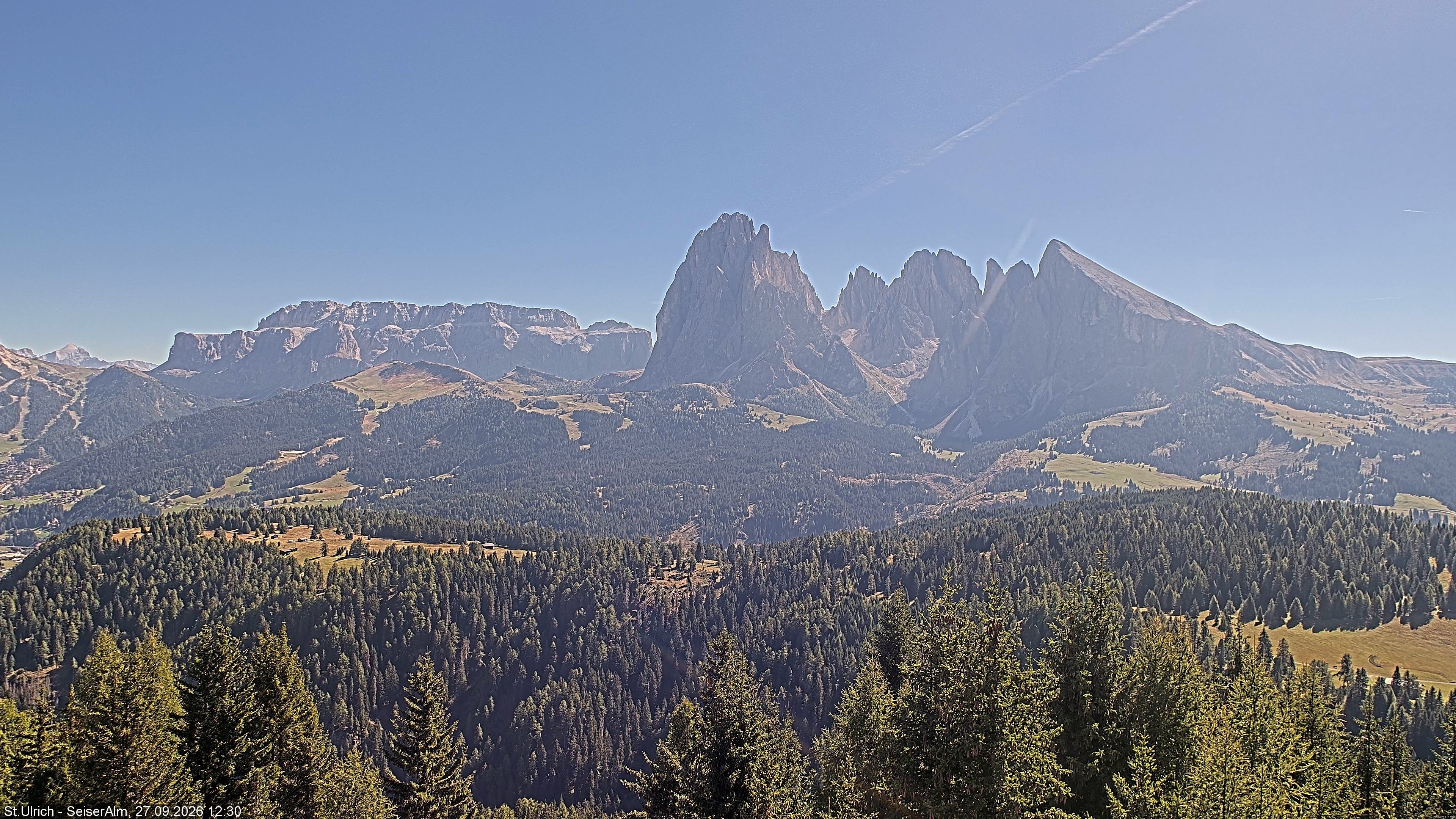 Archived image Webcam Vista Alpe di Siusi