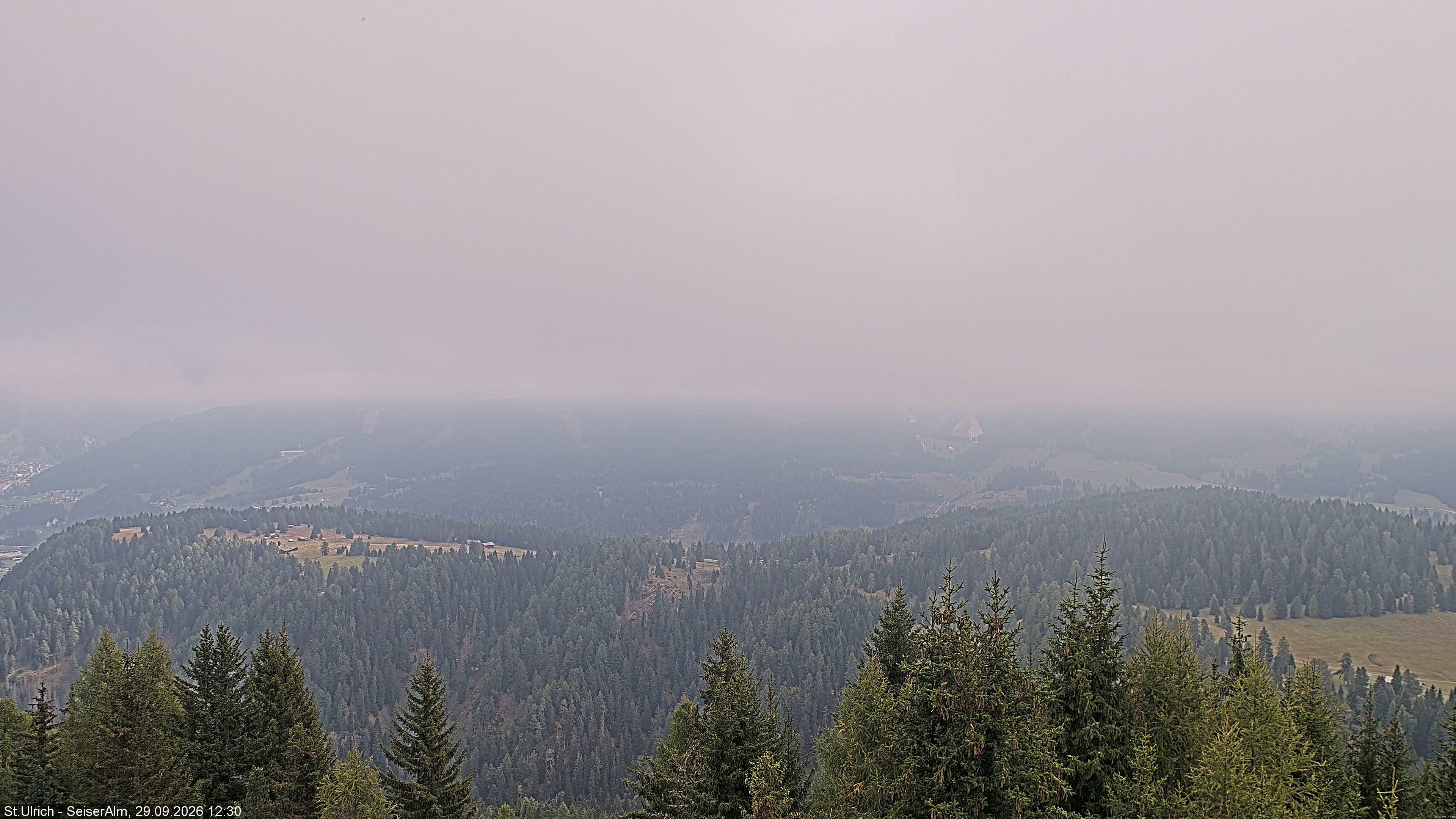 Archiv Foto Webcam Ausblick Seiser Alm