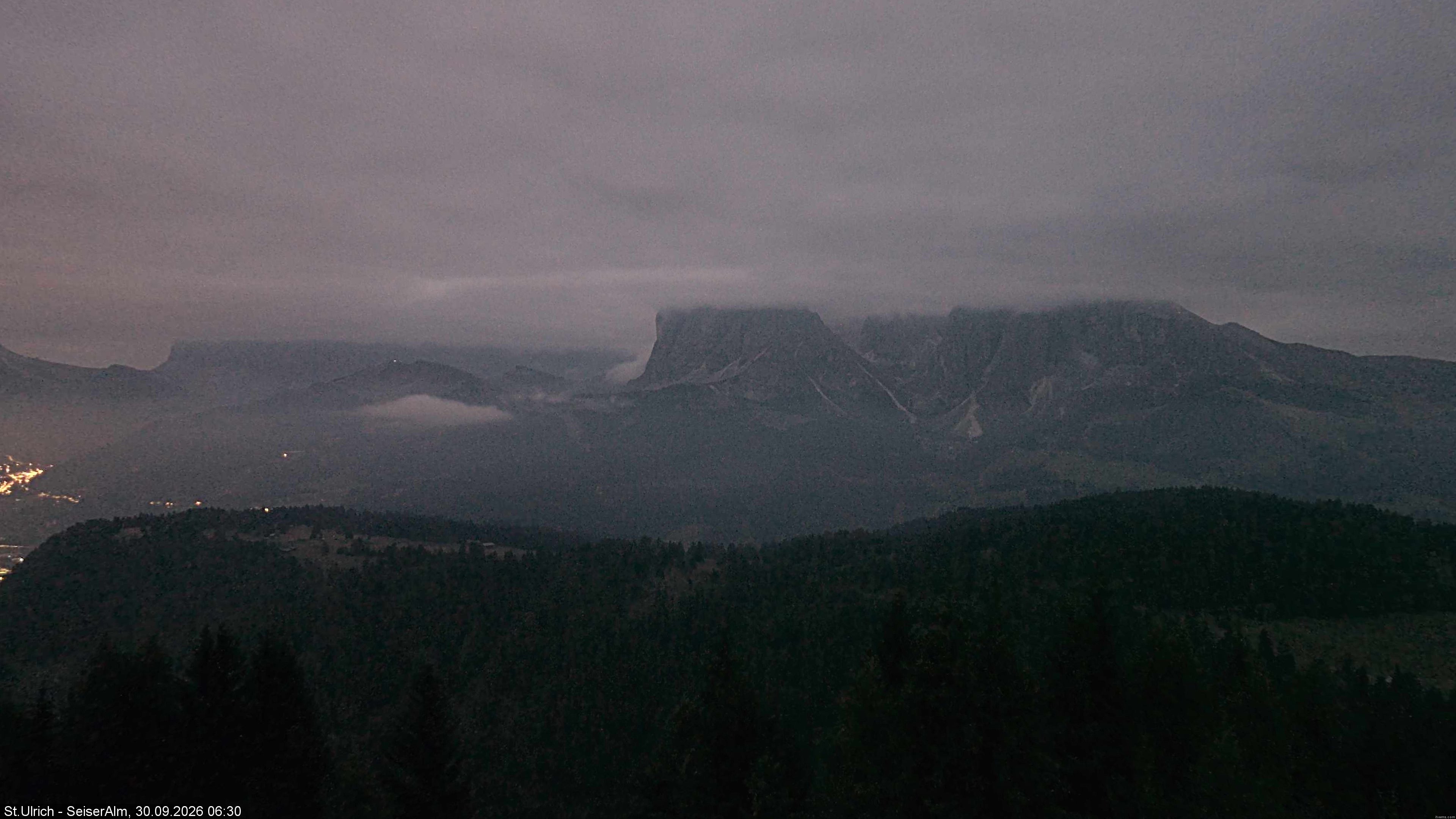 Archiv Foto Webcam Ausblick Seiser Alm