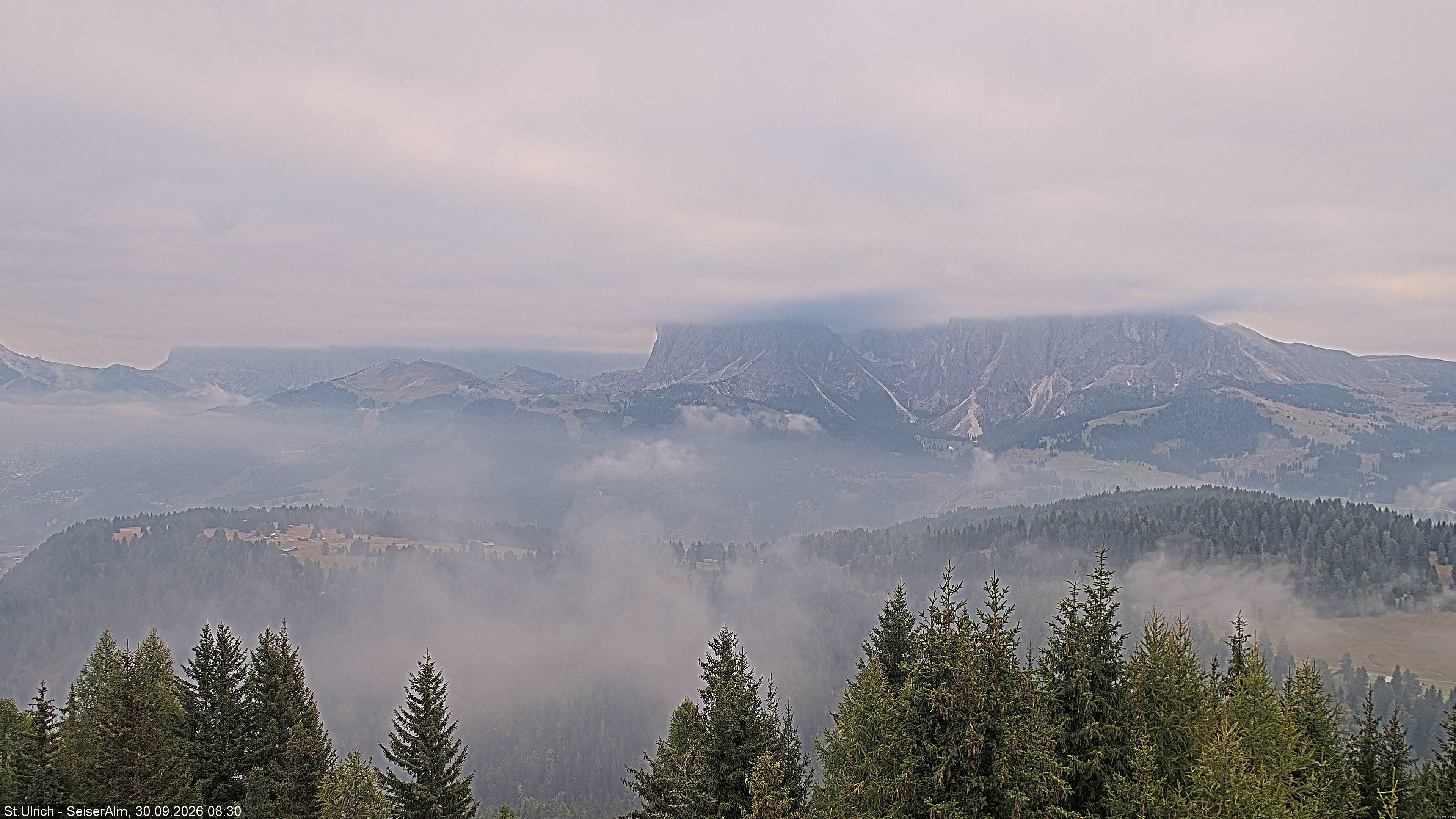 Archiv Foto Webcam Ausblick Seiser Alm