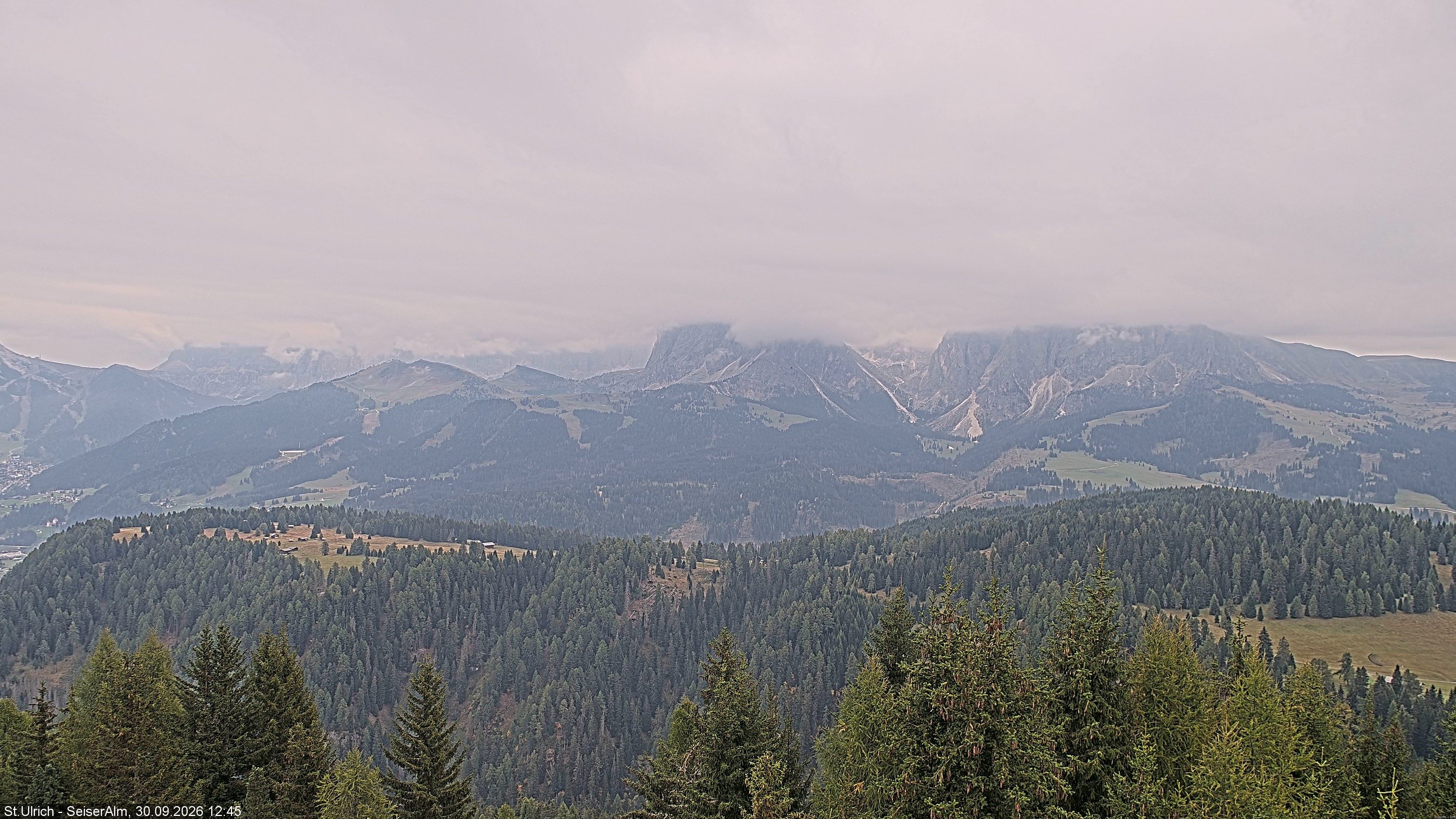 Archiv Foto Webcam Ausblick Seiser Alm