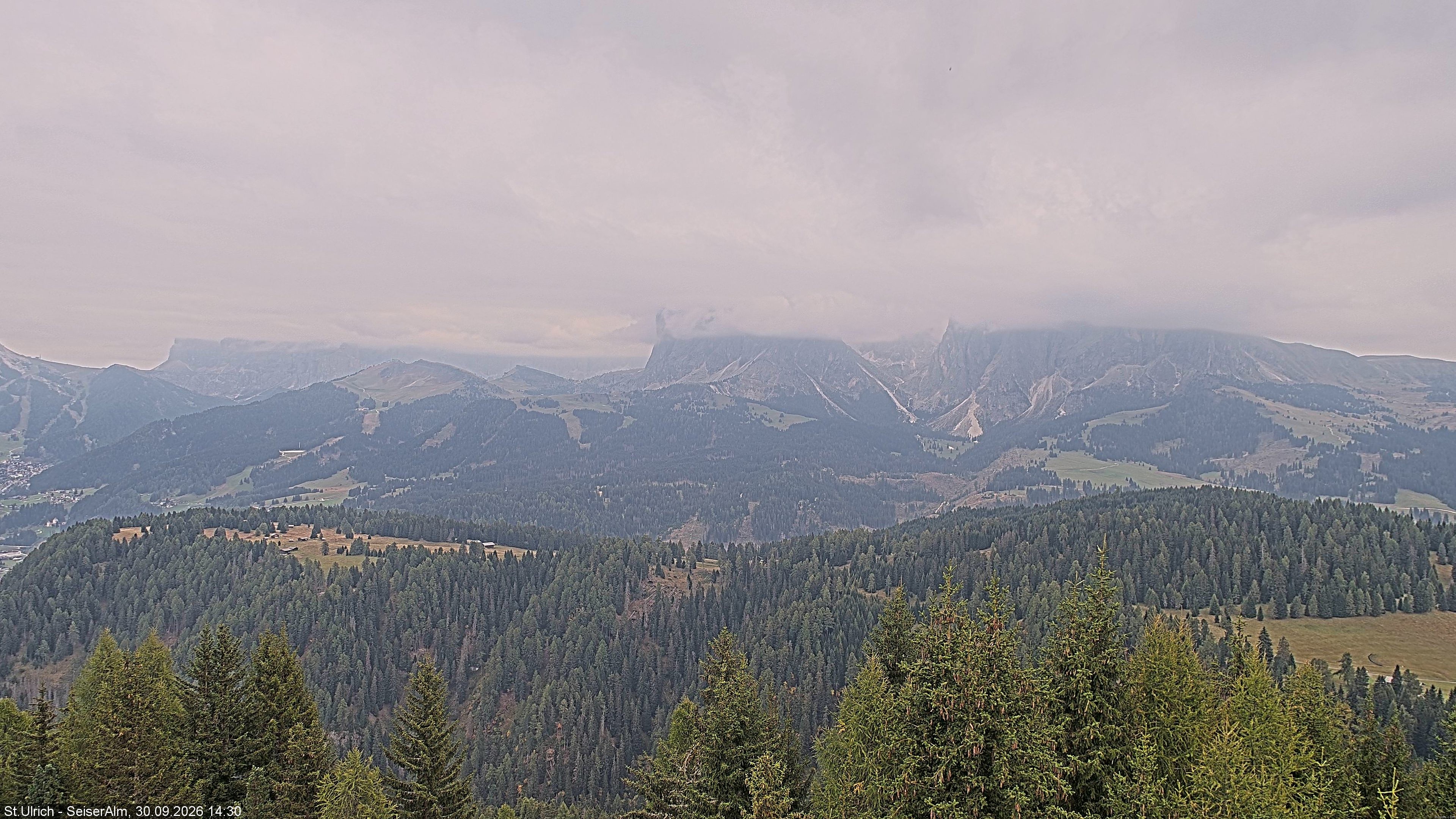 Archiv Foto Webcam Ausblick Seiser Alm
