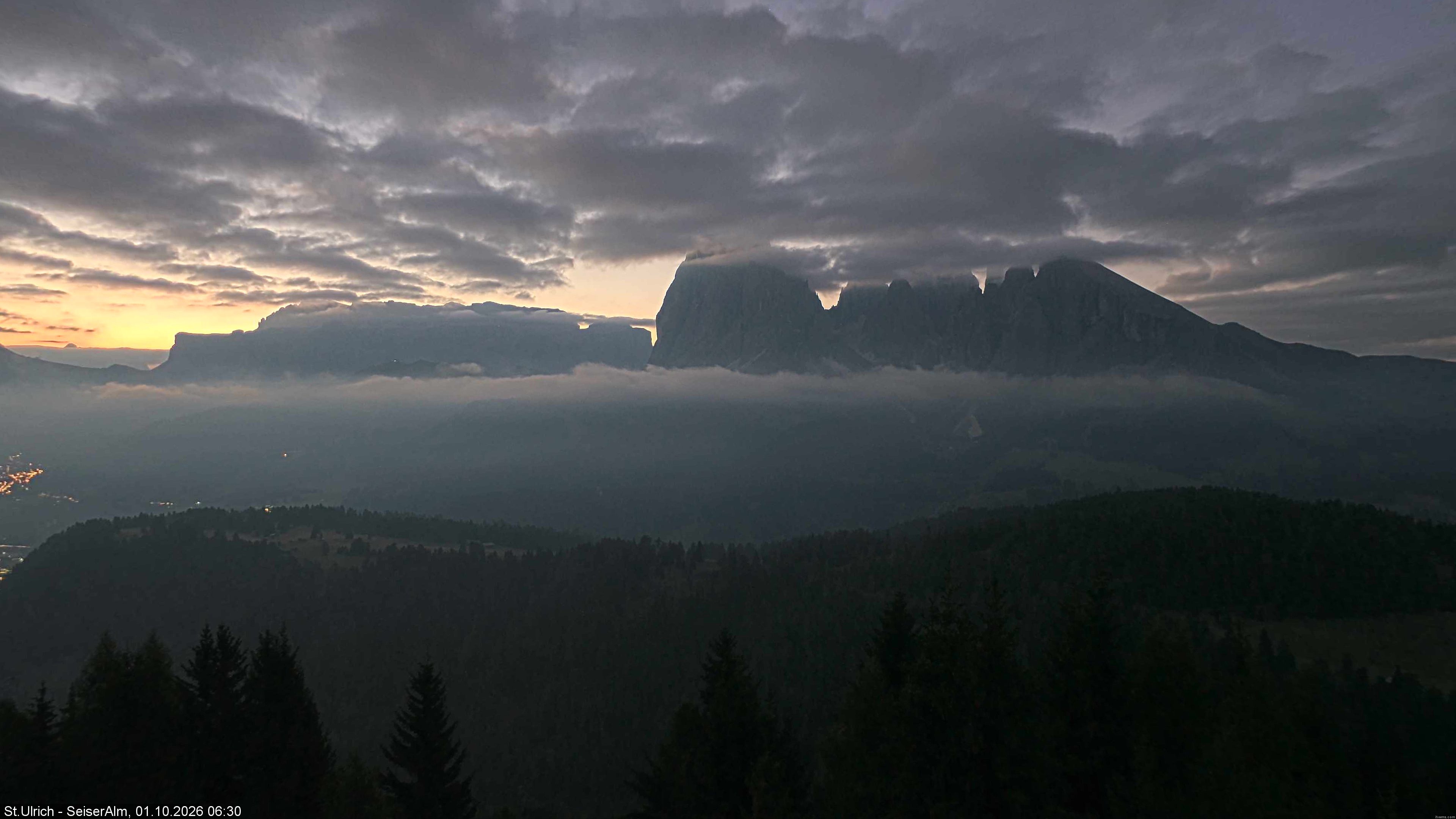 Archiv Foto Webcam Ausblick Seiser Alm