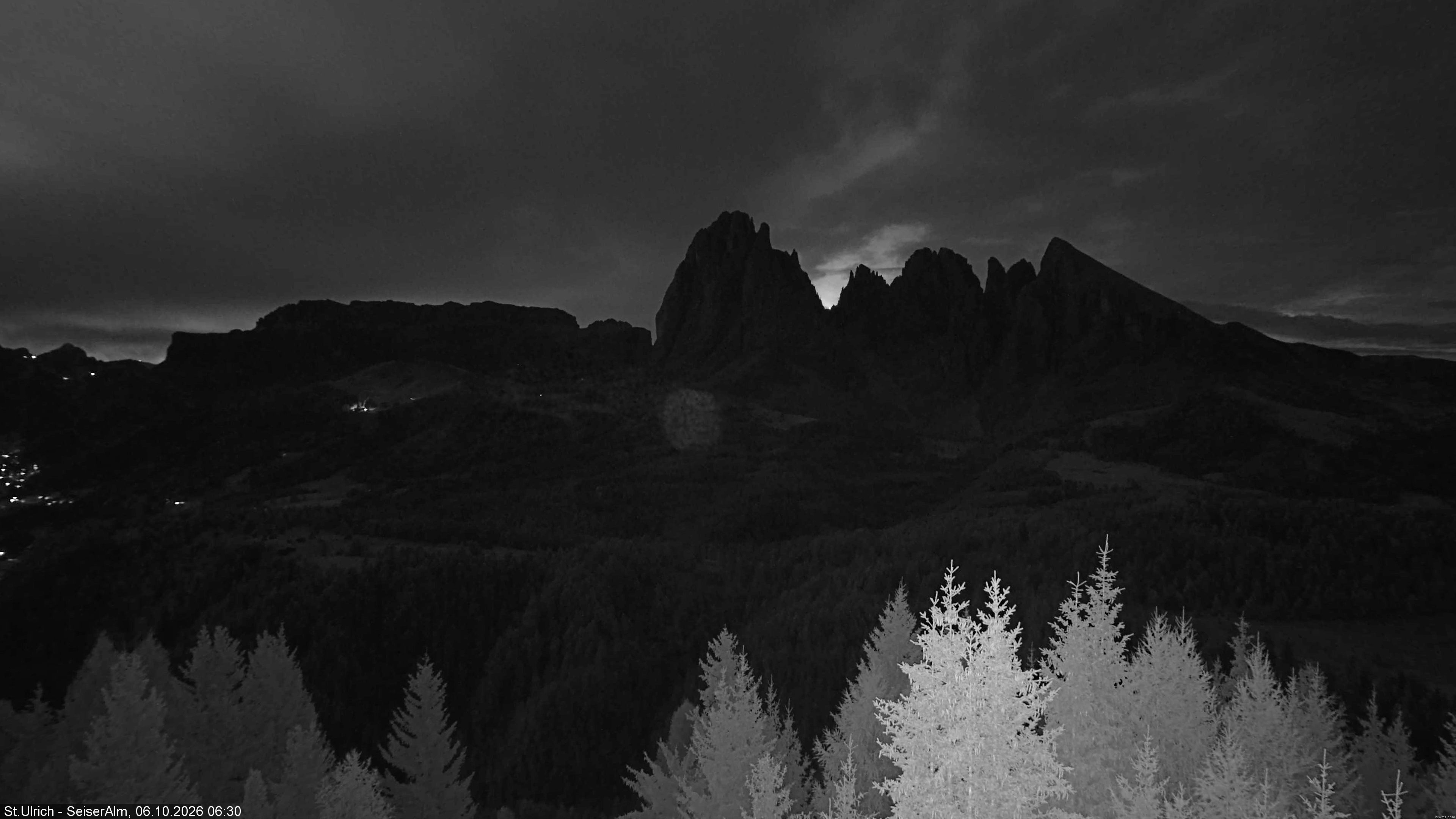 Archiv Foto Webcam Ausblick Seiser Alm