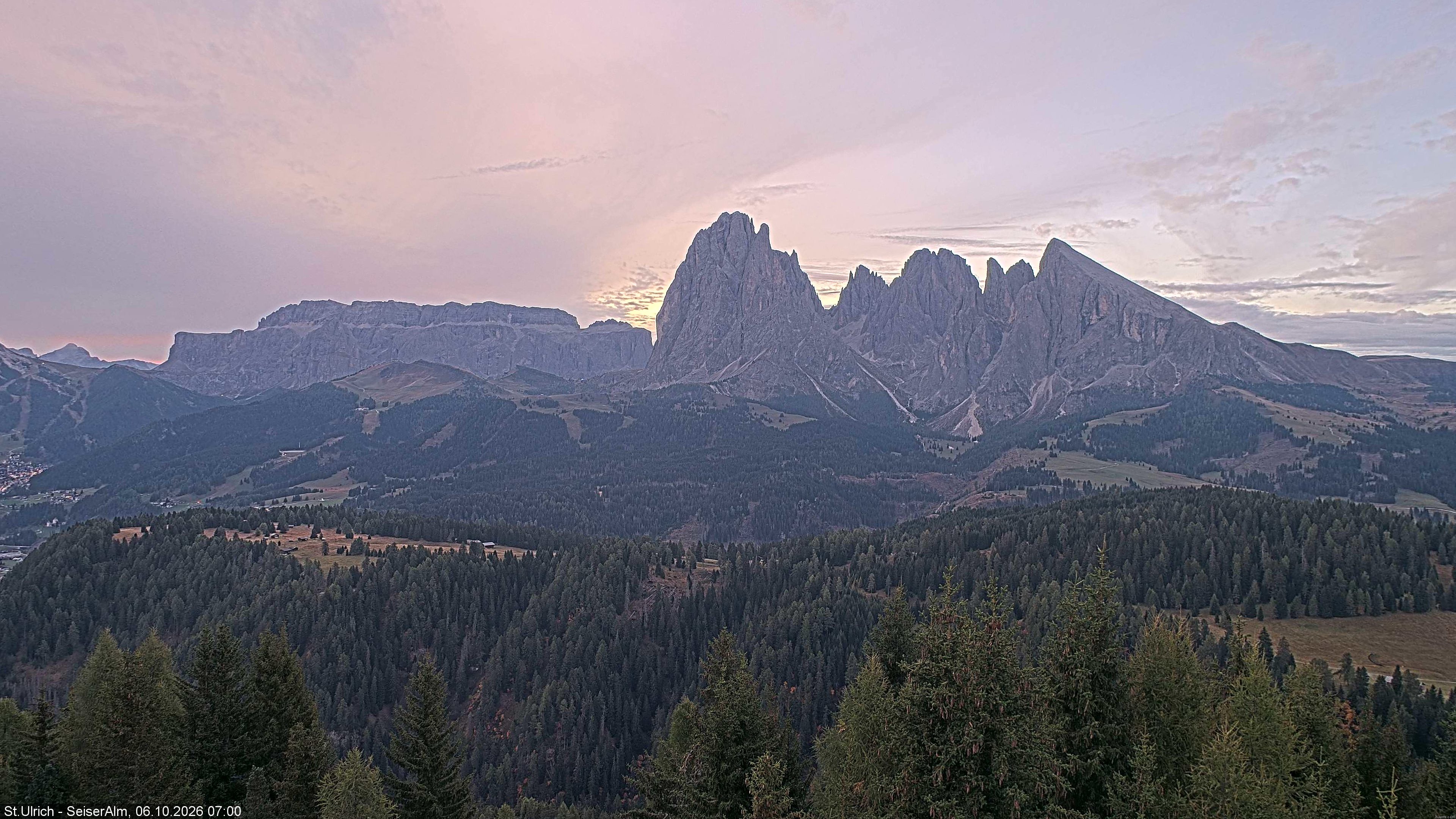 Archiv Foto Webcam Ausblick Seiser Alm