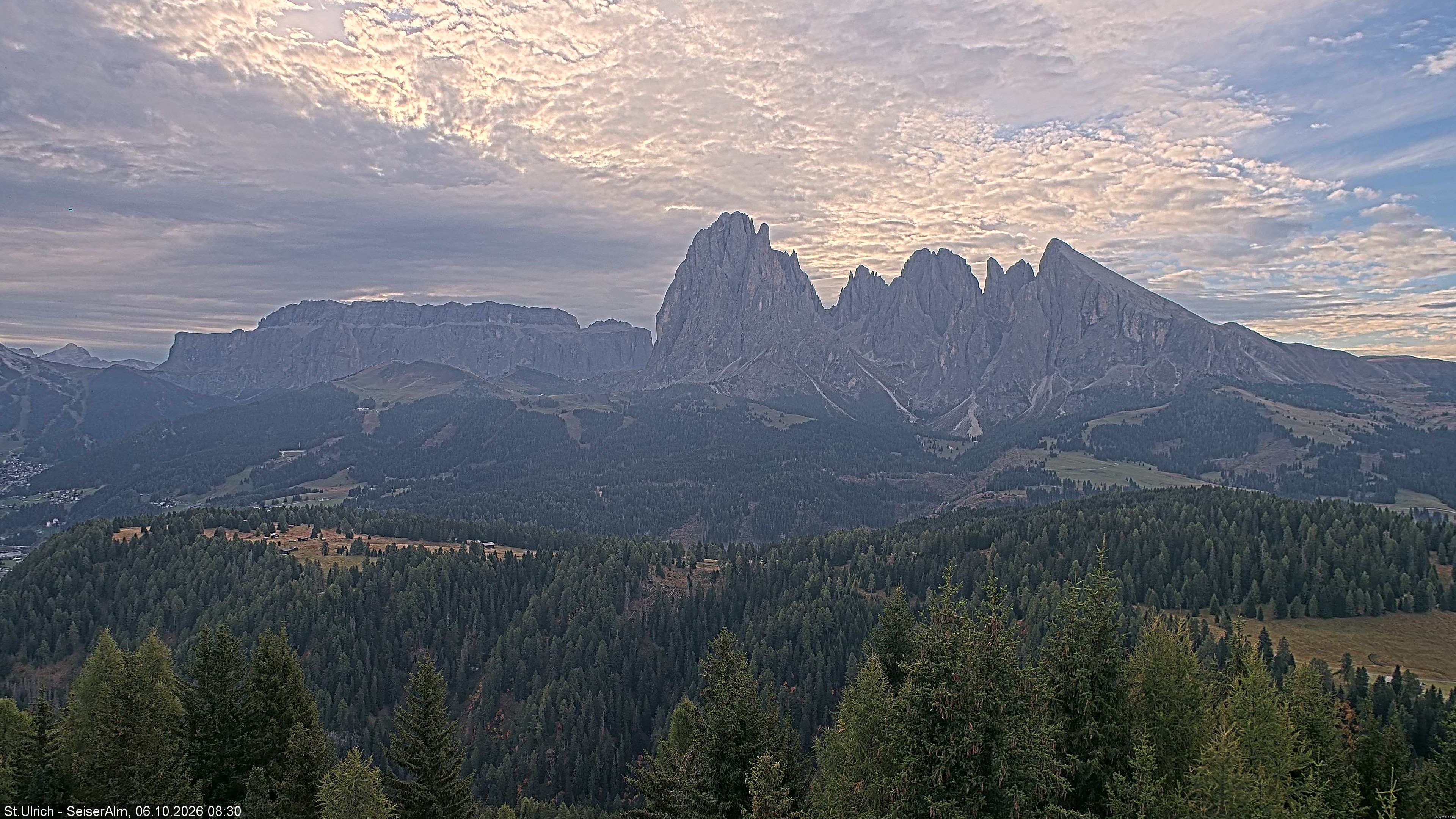 Archiv Foto Webcam Ausblick Seiser Alm