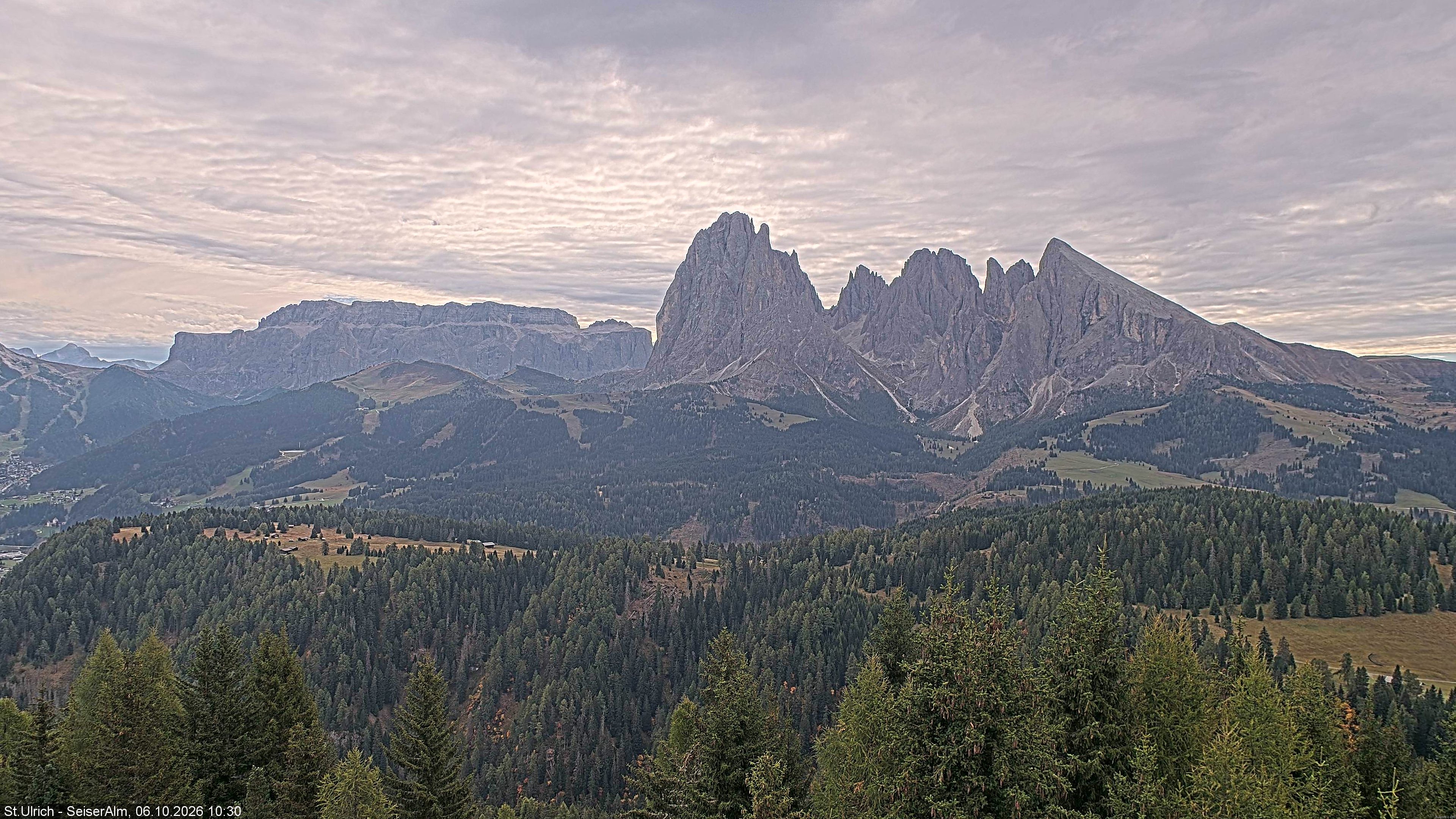 Archiv Foto Webcam Ausblick Seiser Alm