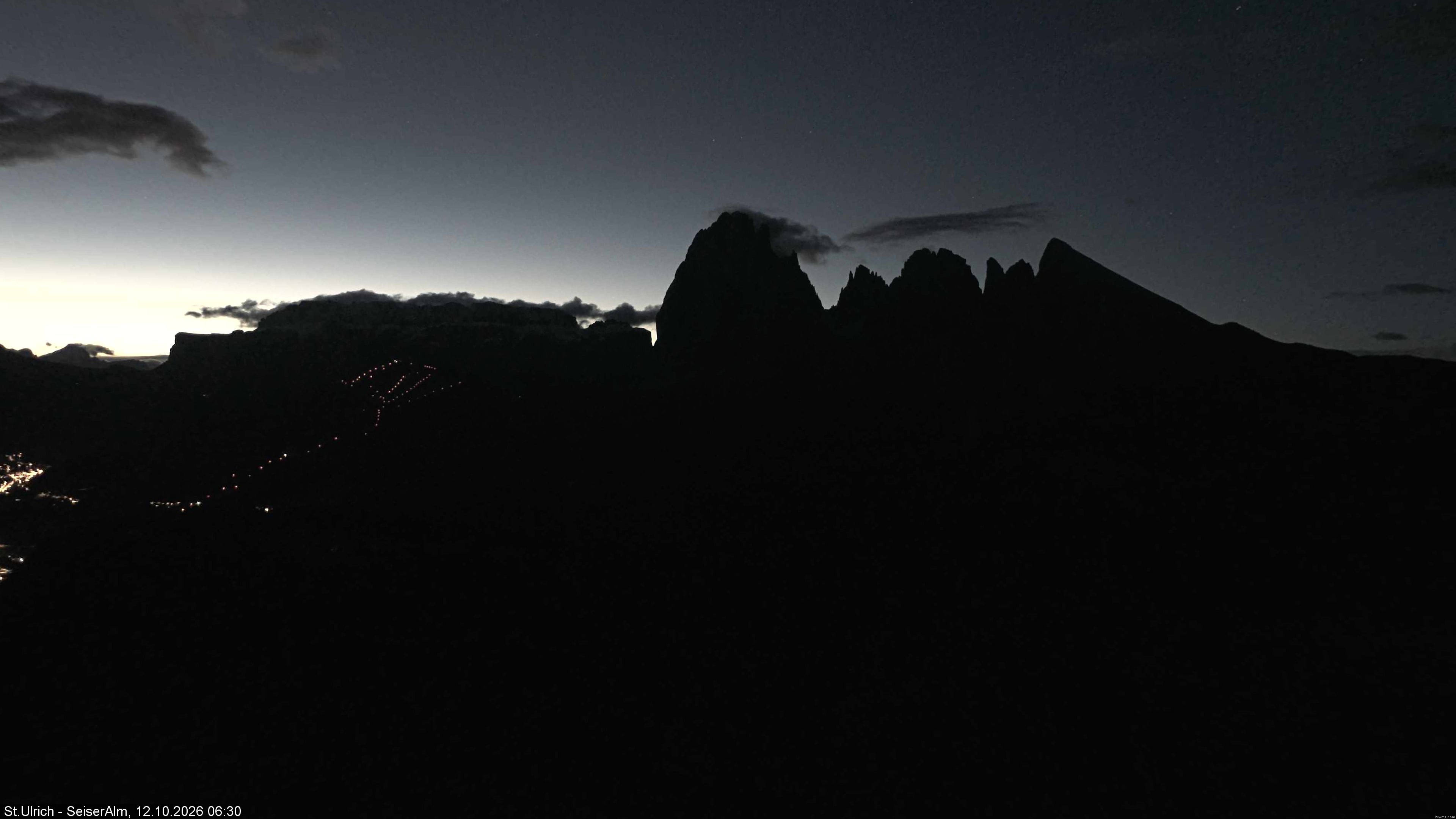Archived image Webcam Vista Alpe di Siusi