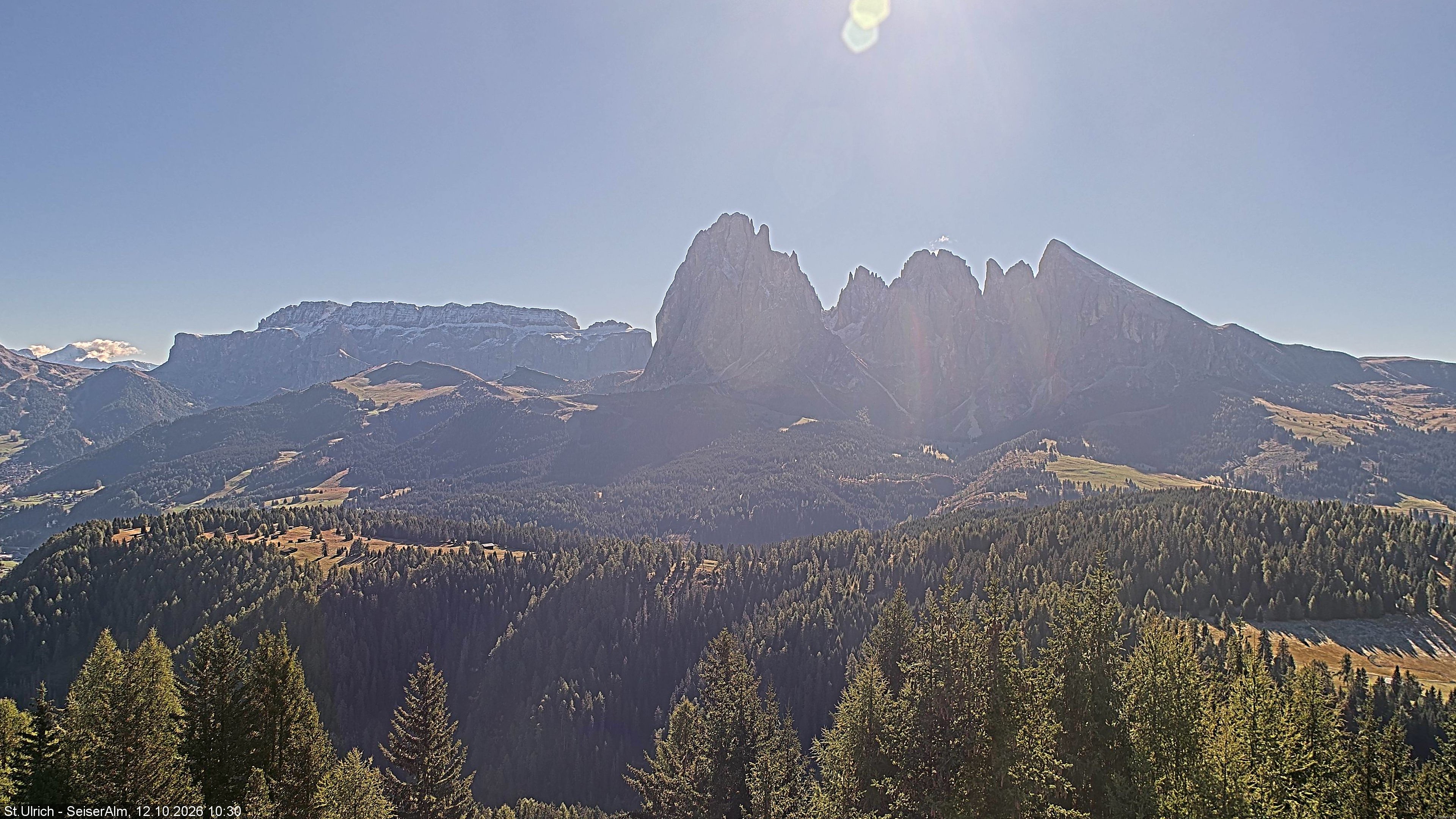 Archived image Webcam Vista Alpe di Siusi