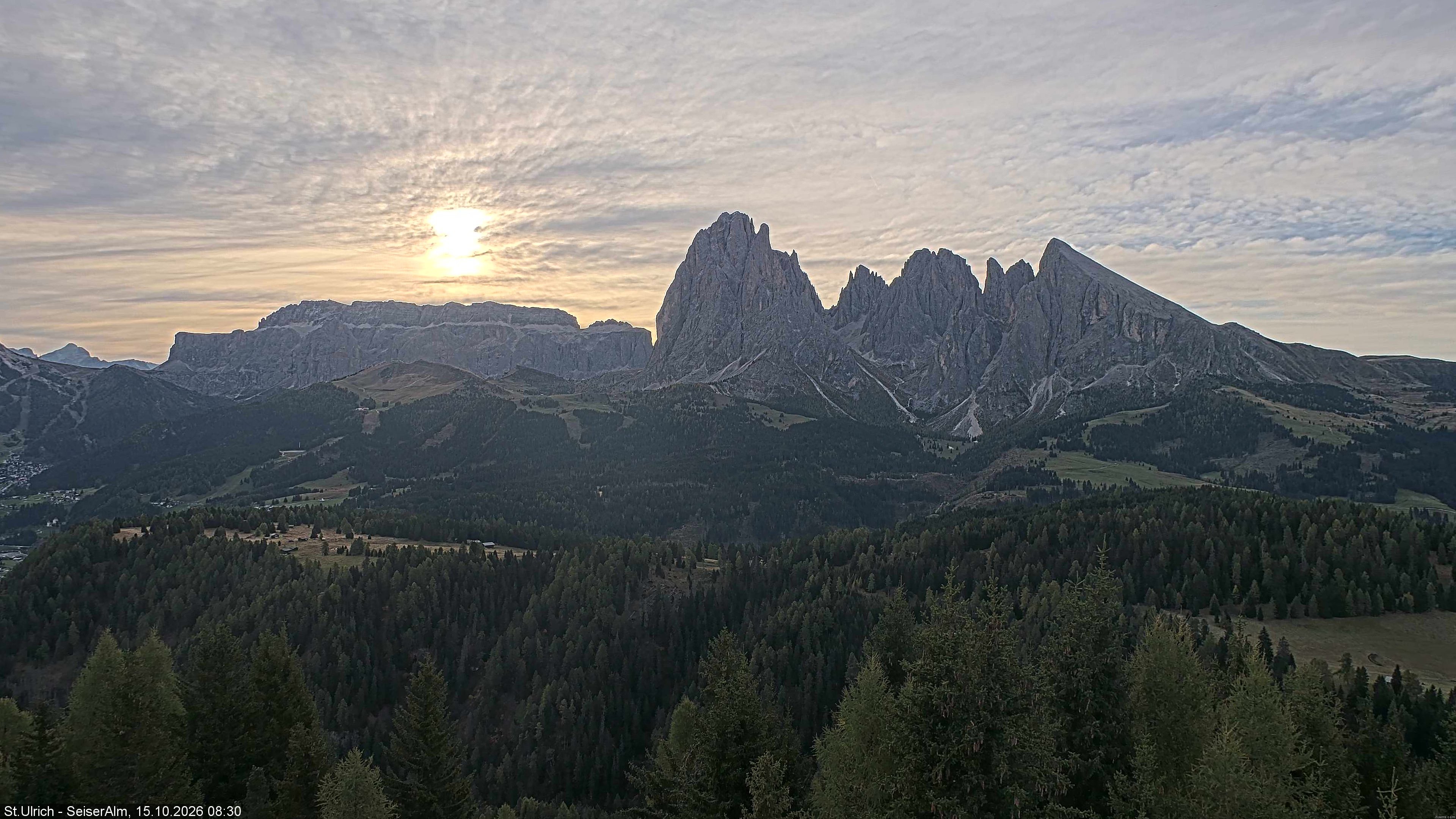 Archiv Foto Webcam Ausblick Seiser Alm