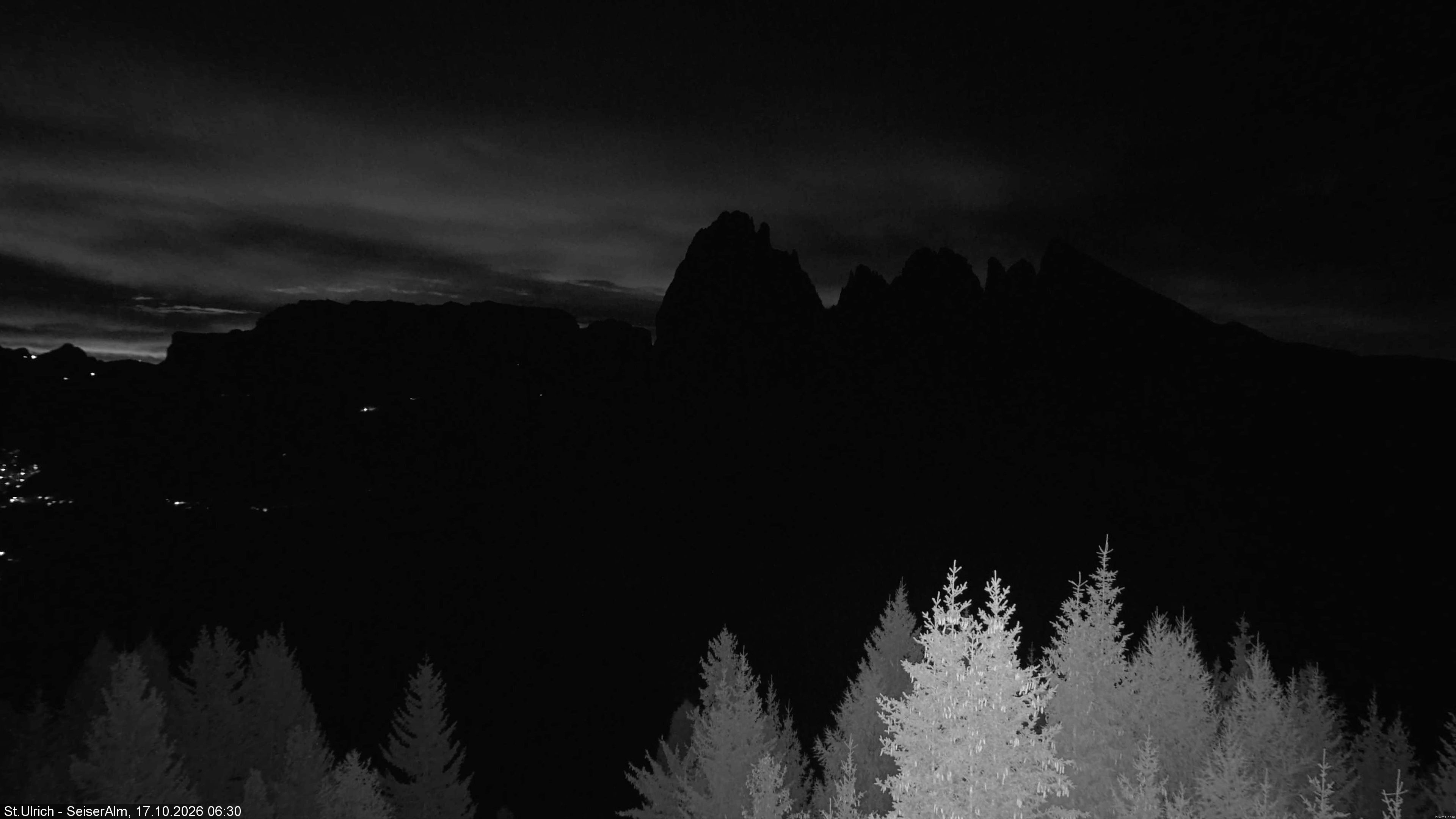 Archiv Foto Webcam Ausblick Seiser Alm