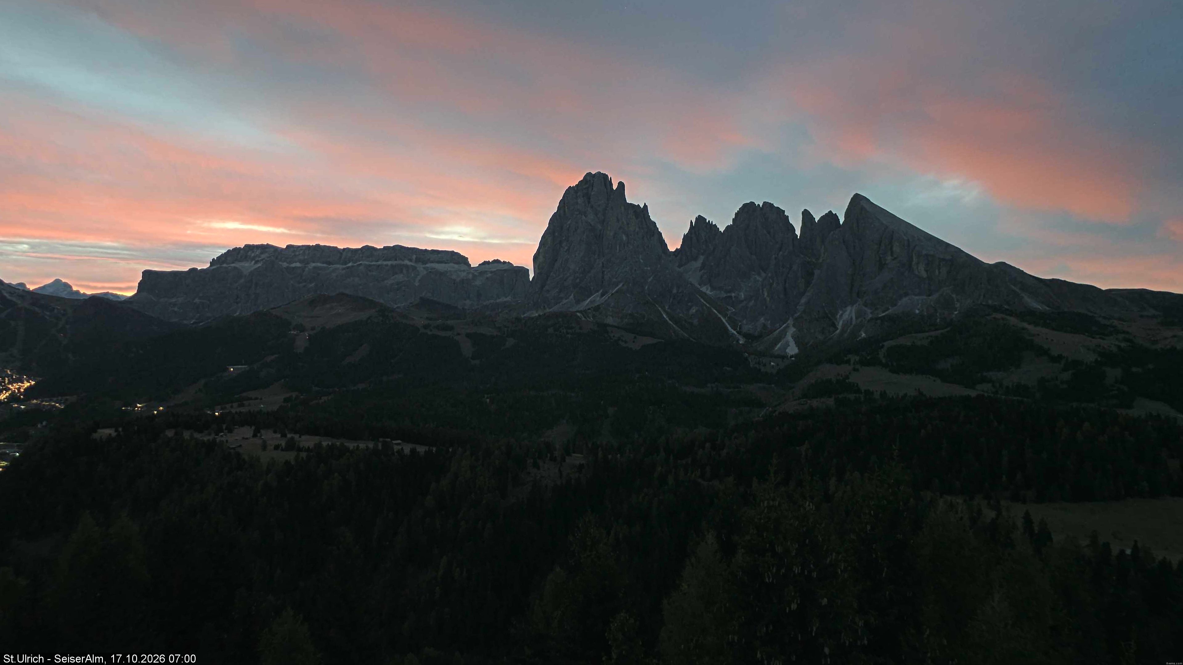 Archiv Foto Webcam Ausblick Seiser Alm