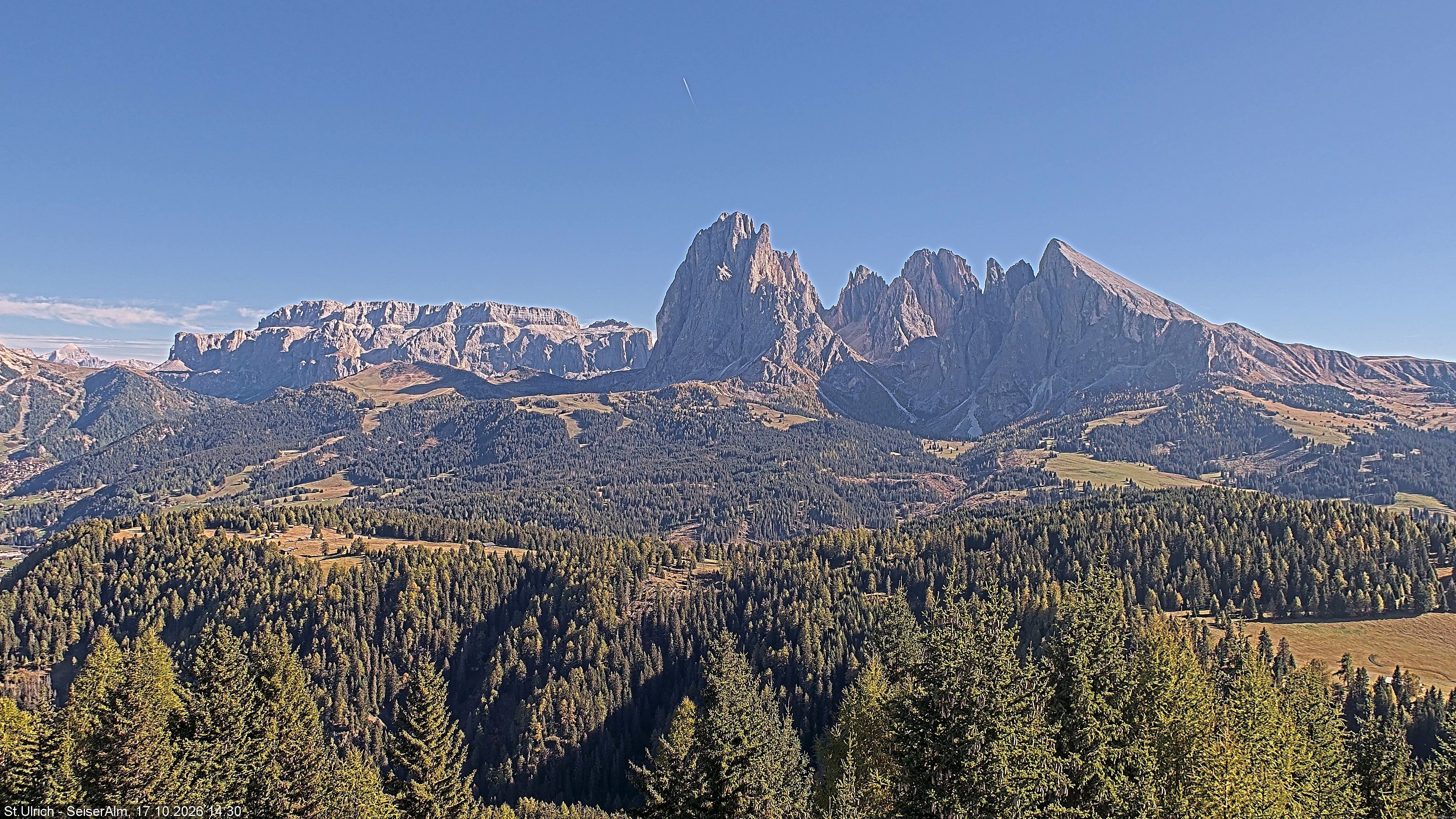 Archiv Foto Webcam Ausblick Seiser Alm