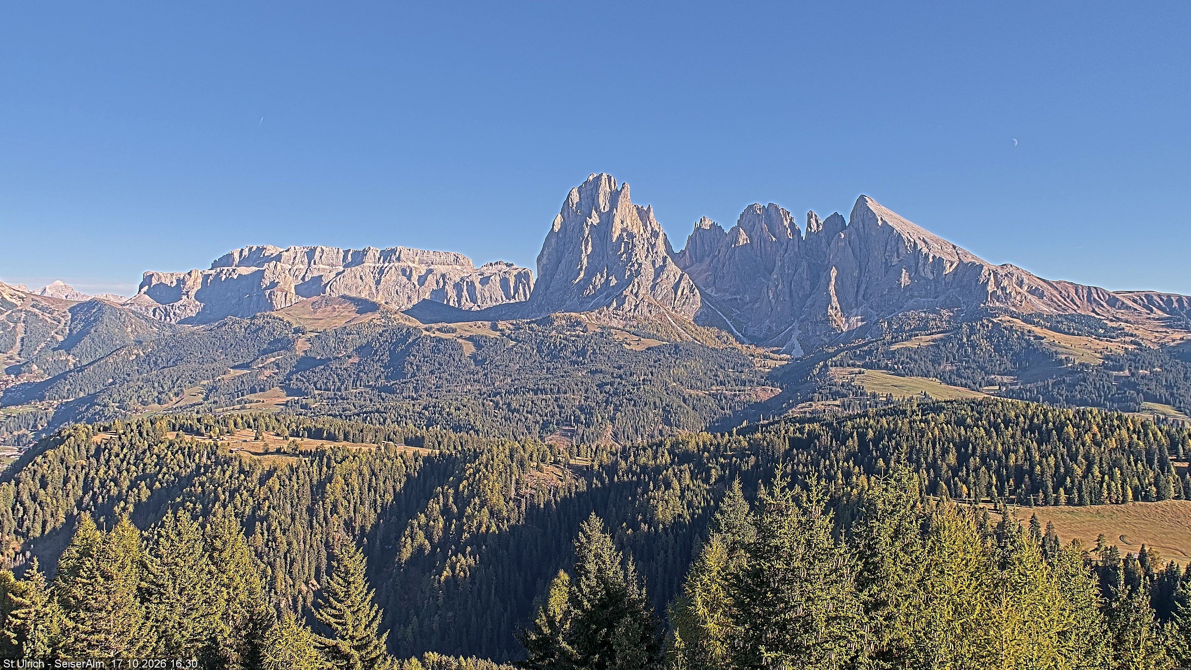 Archiv Foto Webcam Ausblick Seiser Alm