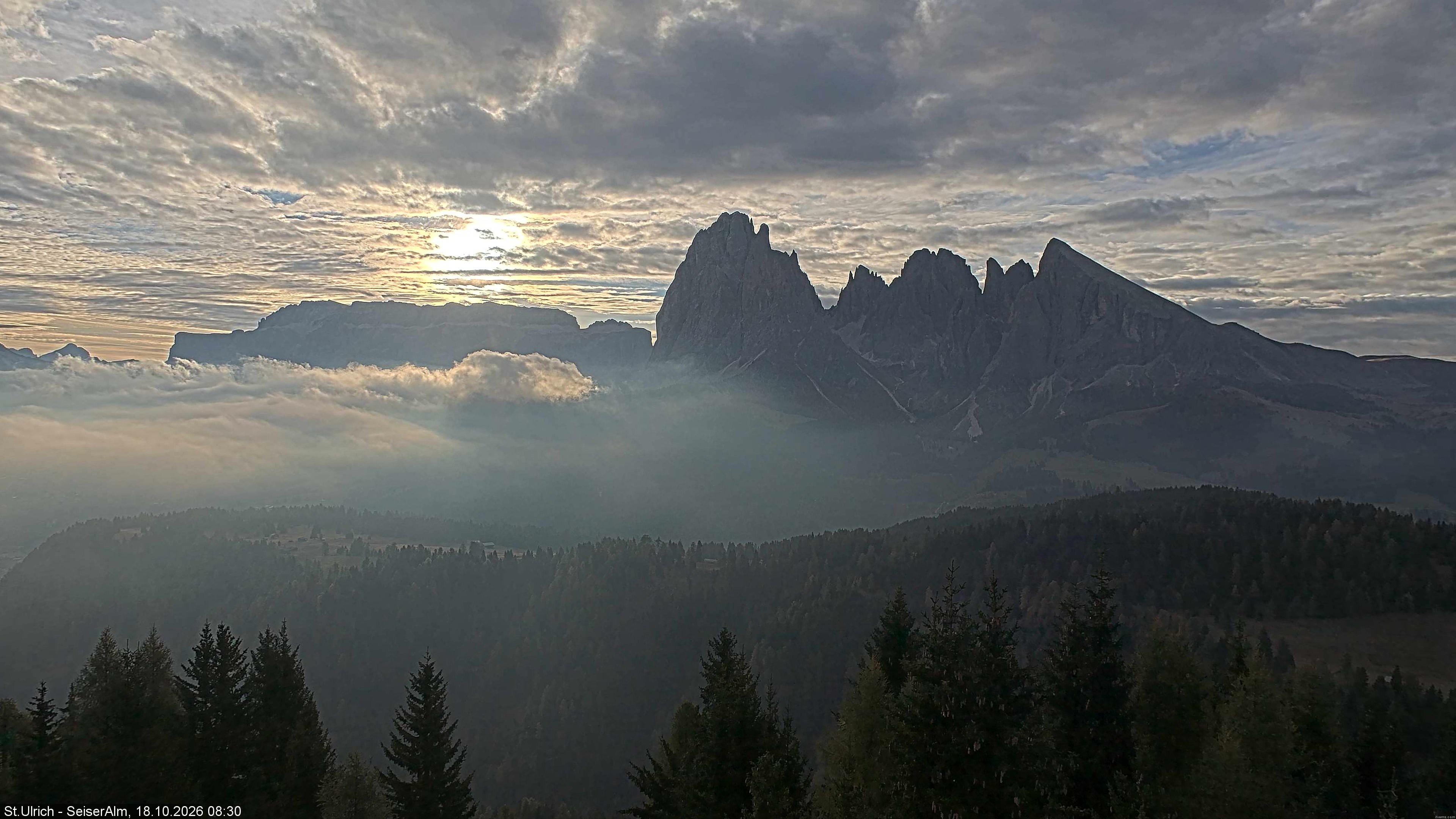 Archiv Foto Webcam Ausblick Seiser Alm