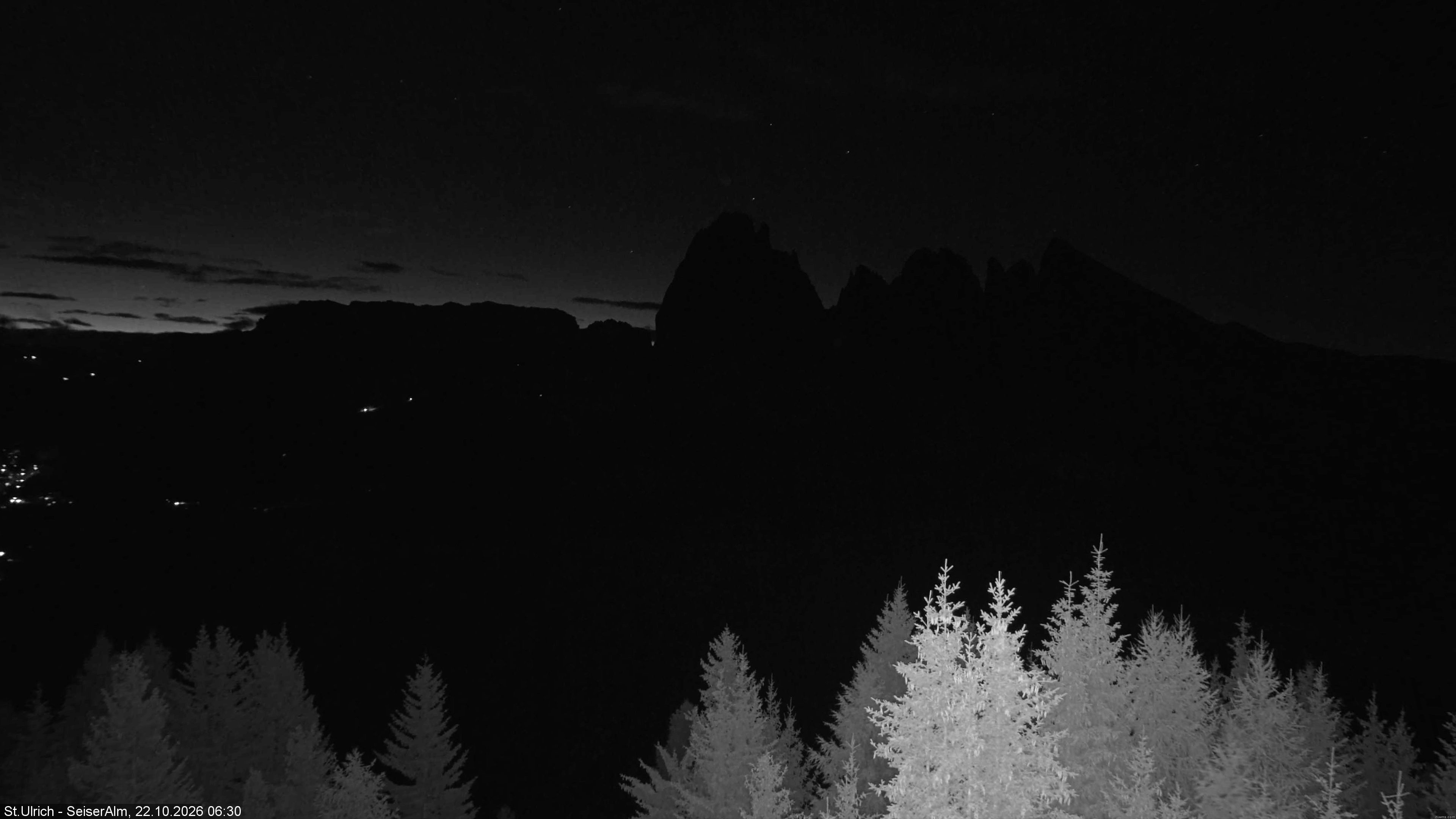 Archiv Foto Webcam Ausblick Seiser Alm