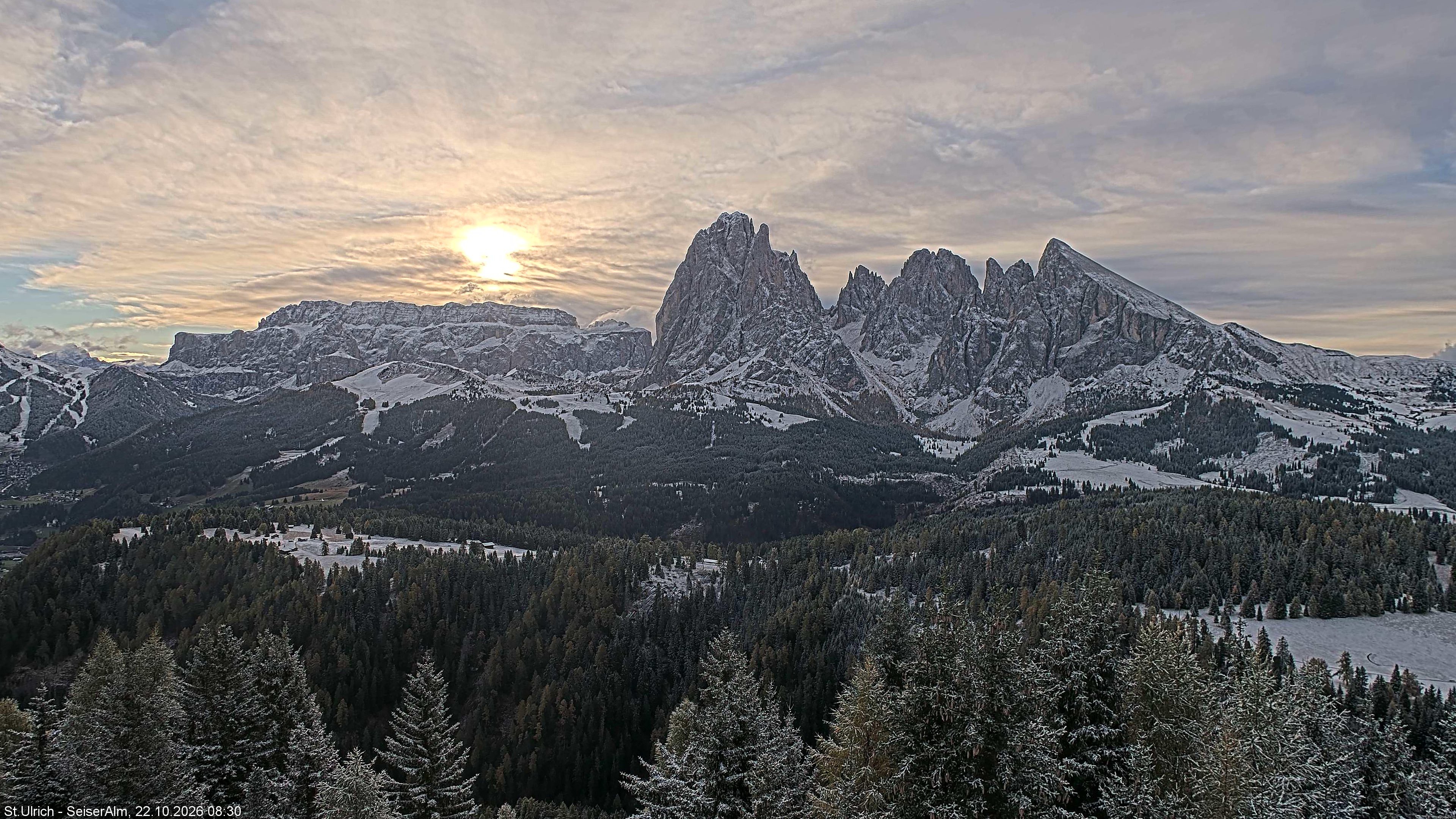 Archiv Foto Webcam Ausblick Seiser Alm