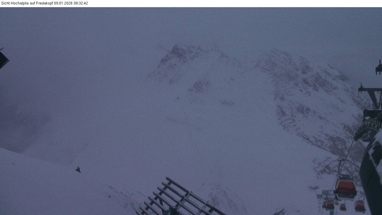 Archived image Webcam Hochalpila Gondola 