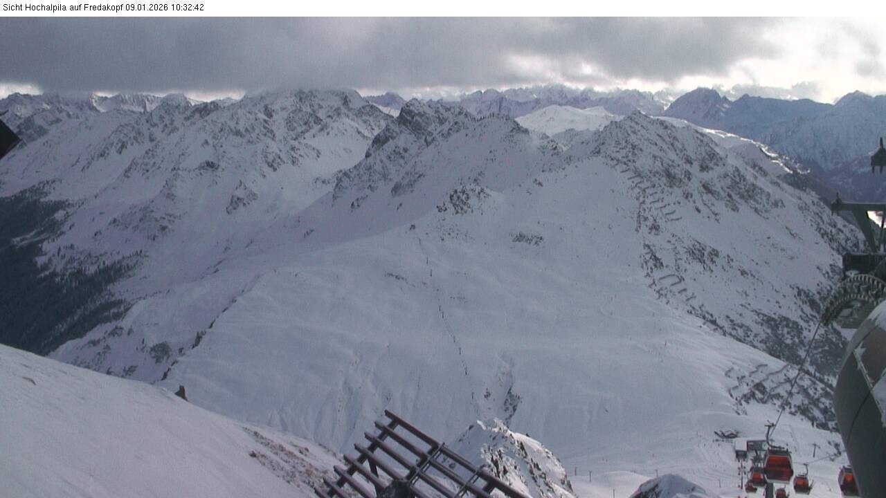 Archived image Webcam Hochalpila Gondola 