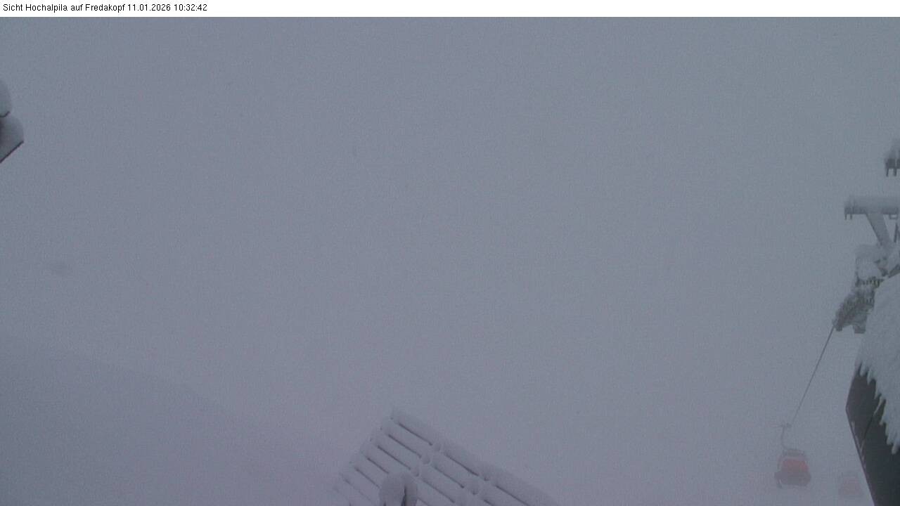 Archiv Foto Webcam Hochalpila Bahn in der Silvretta Montafon